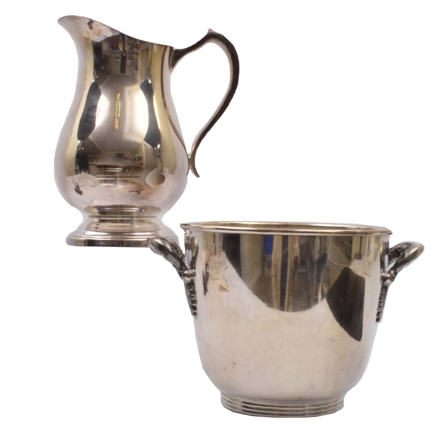 Wallace and Sheffield Plated Silver Serving Pieces