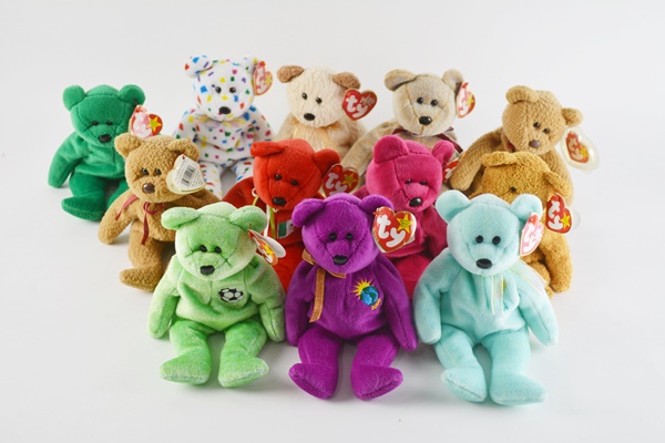 Ty Beanie Baby Collection of Twelve Bears