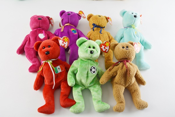 Ty Beanie Baby Collection of Twelve Bears