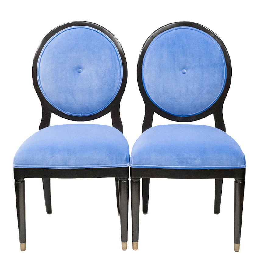 Pair of Contemporary Side Chairs by Emerson