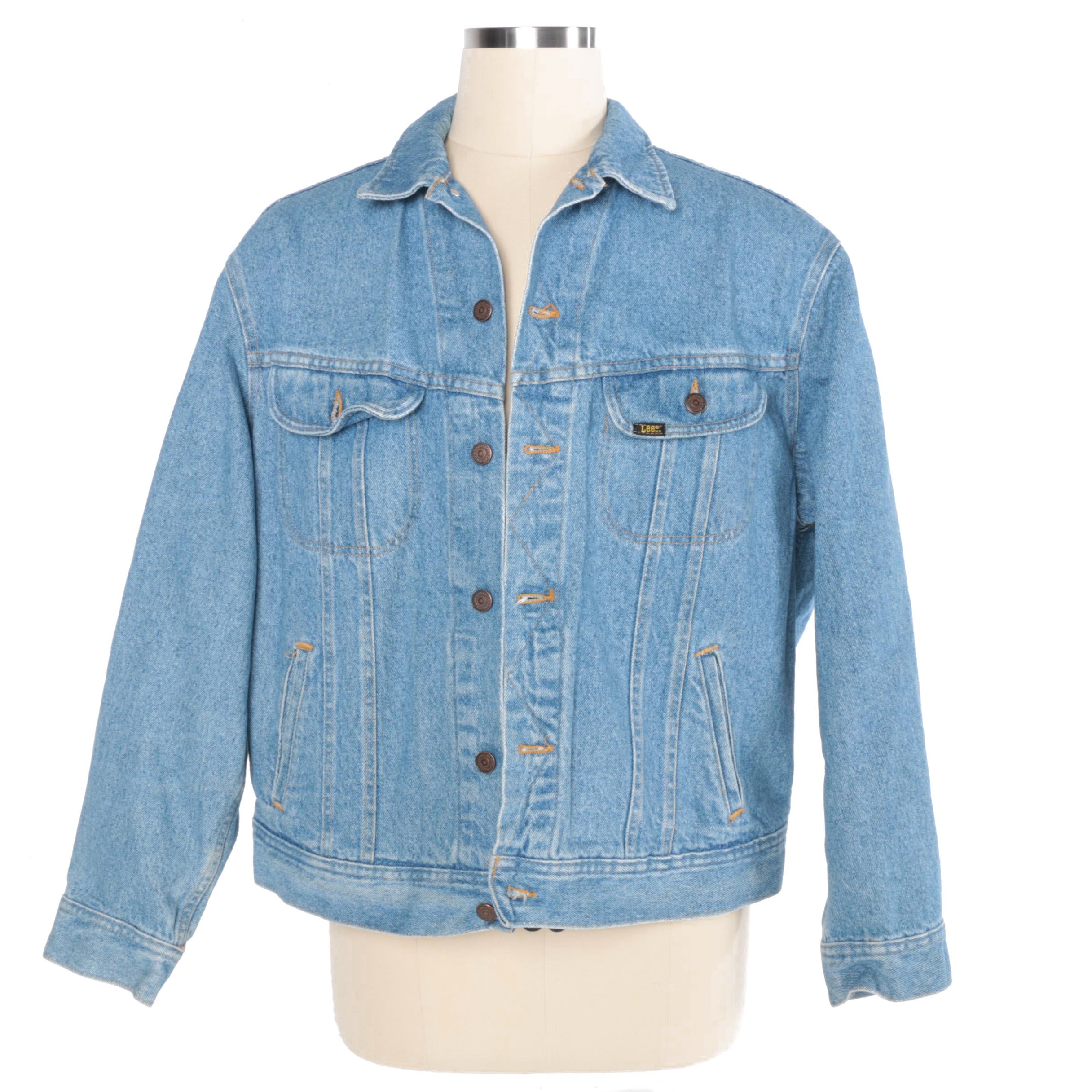 Men's Vintage Lee Warner Brothers Western Denim Jacket