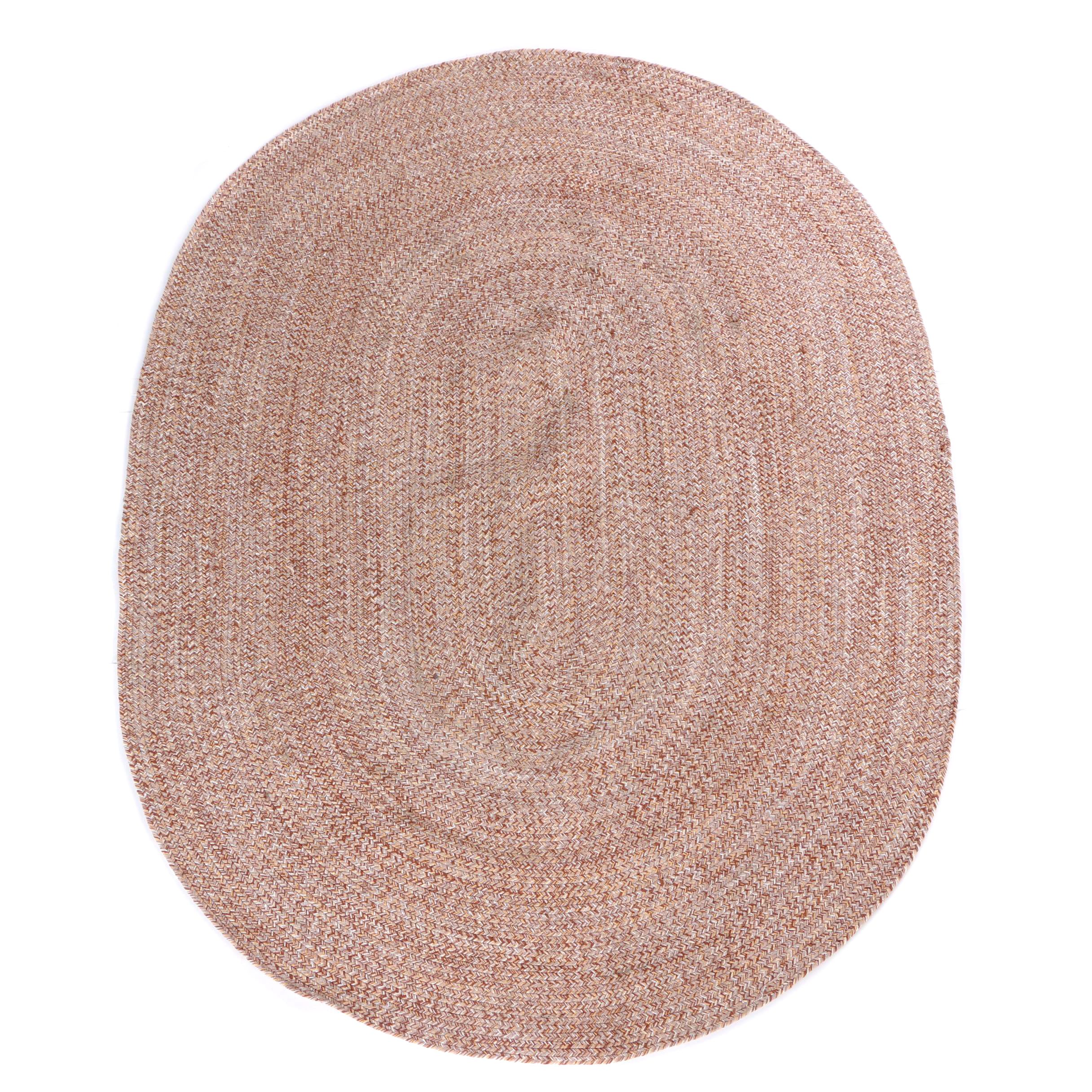 Cotton Oval Braided Rug By At Home