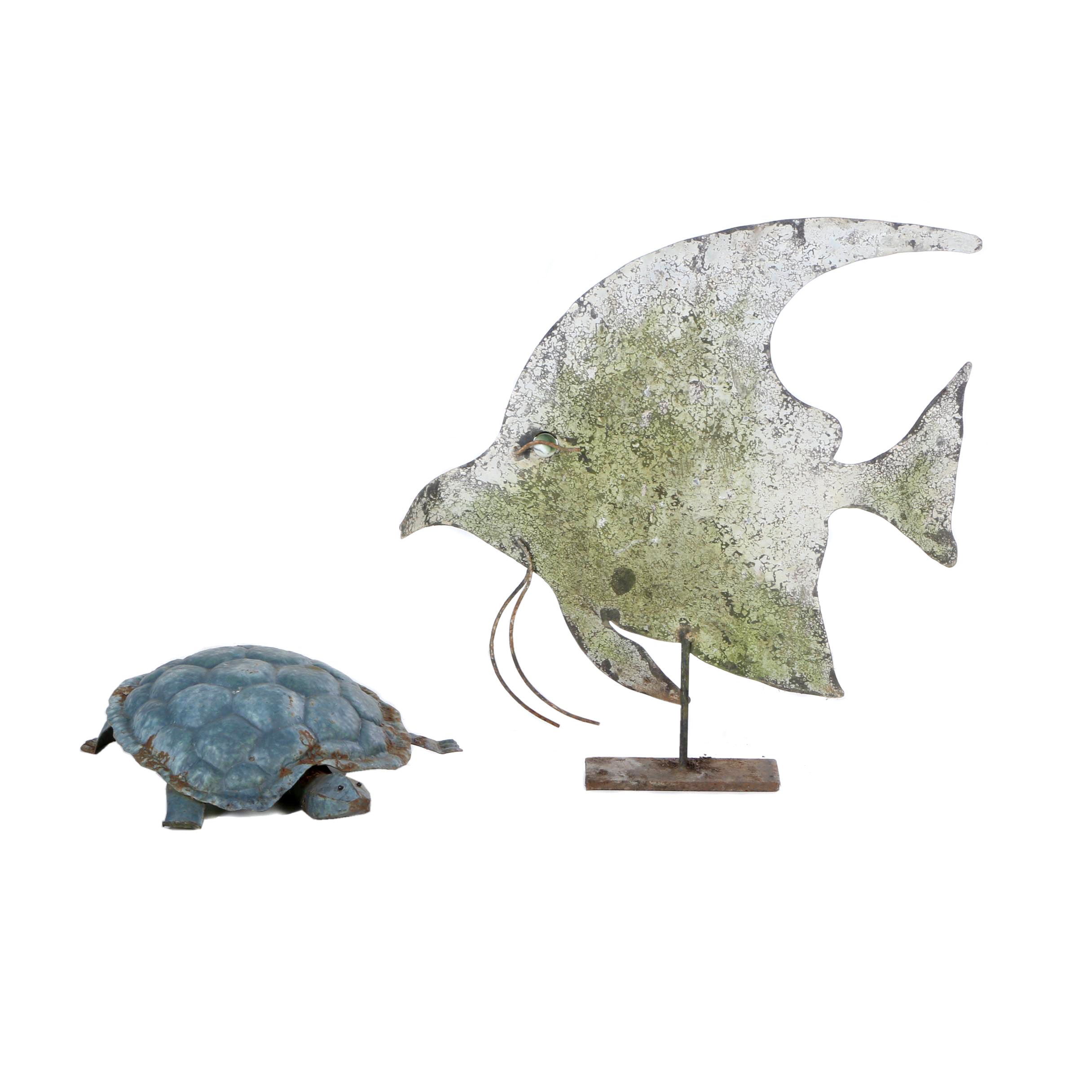 Animal Motif Patio Figurines