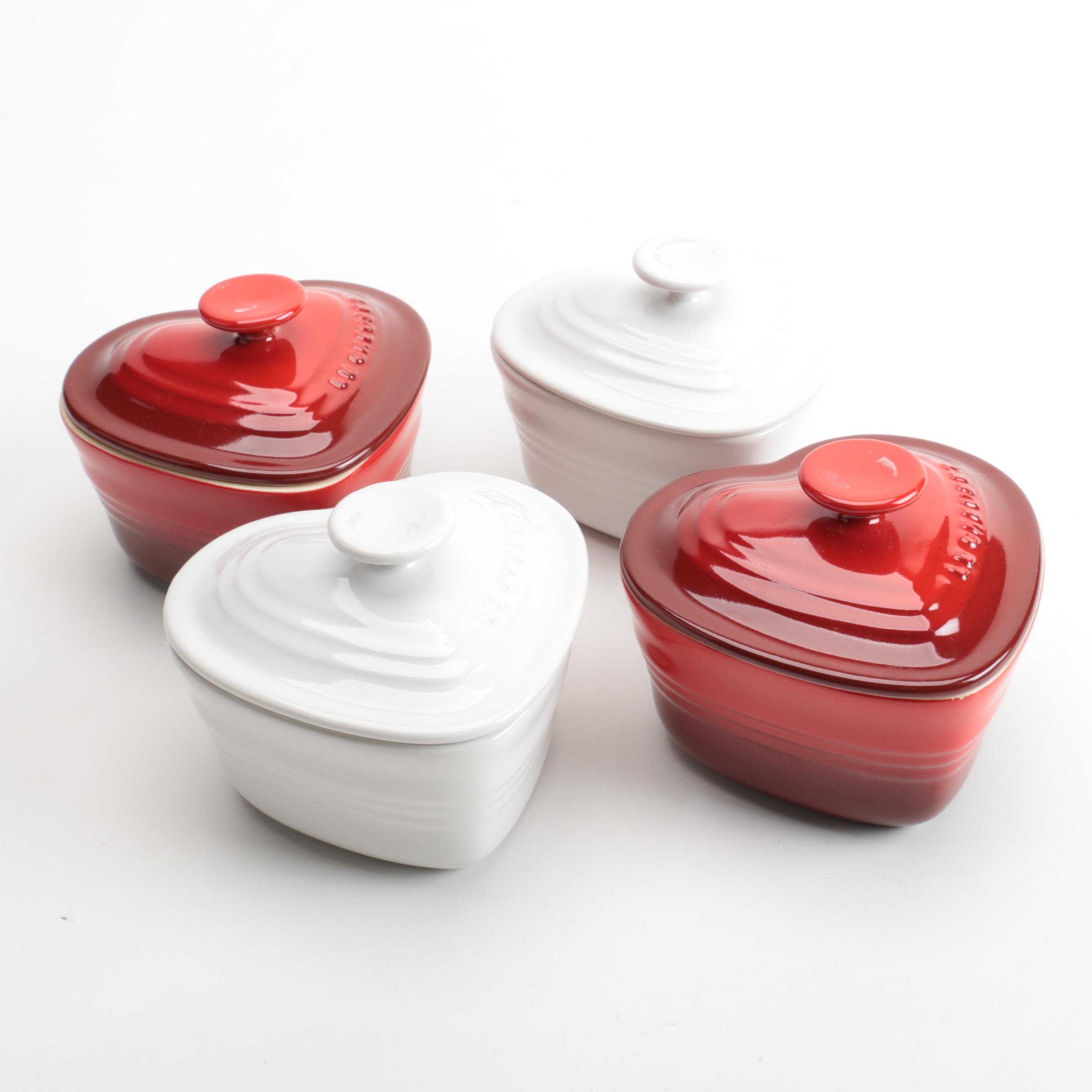 Le Creuset Heart Shaped Baking Dishes