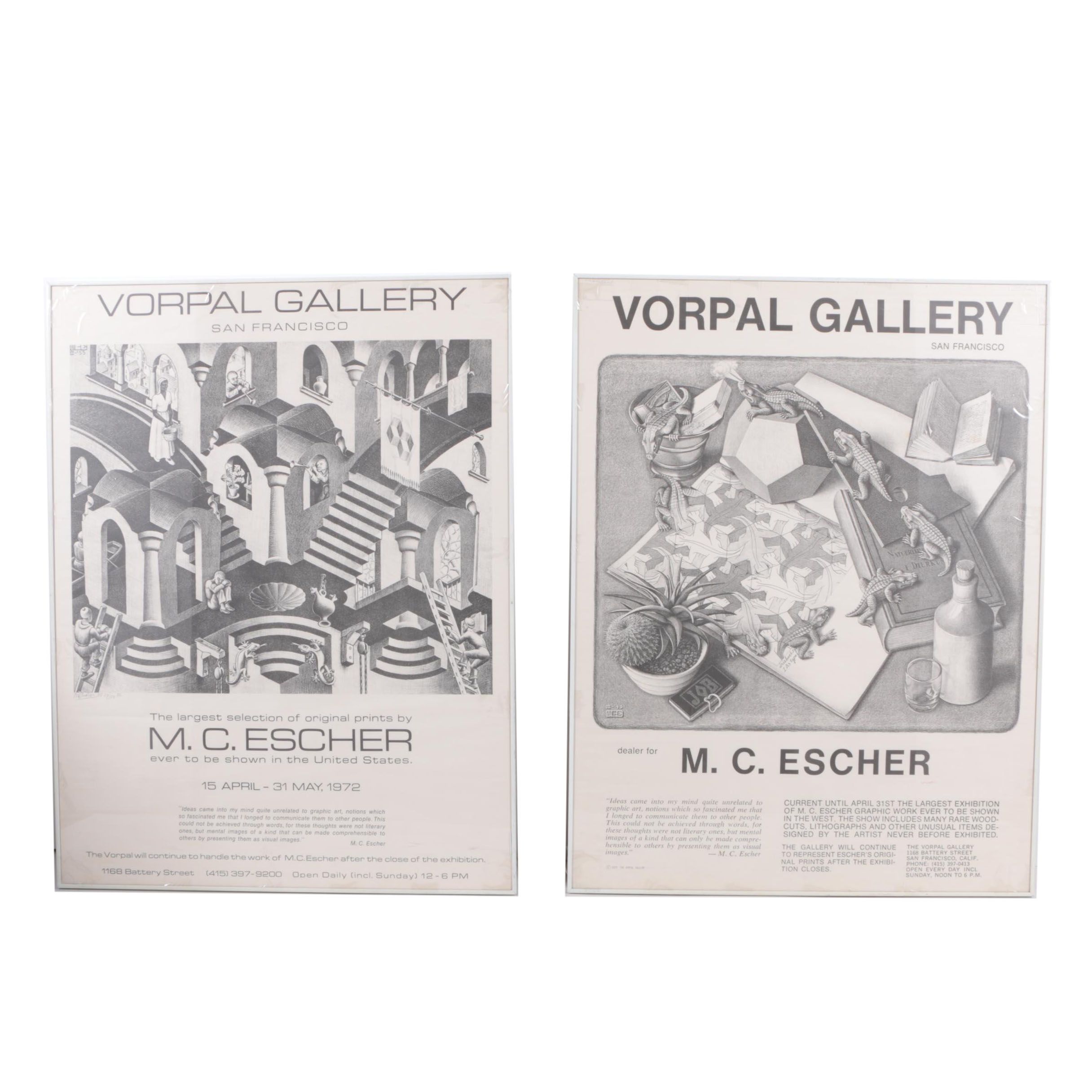 Vorpal Gallery Posters After M.C. Escher