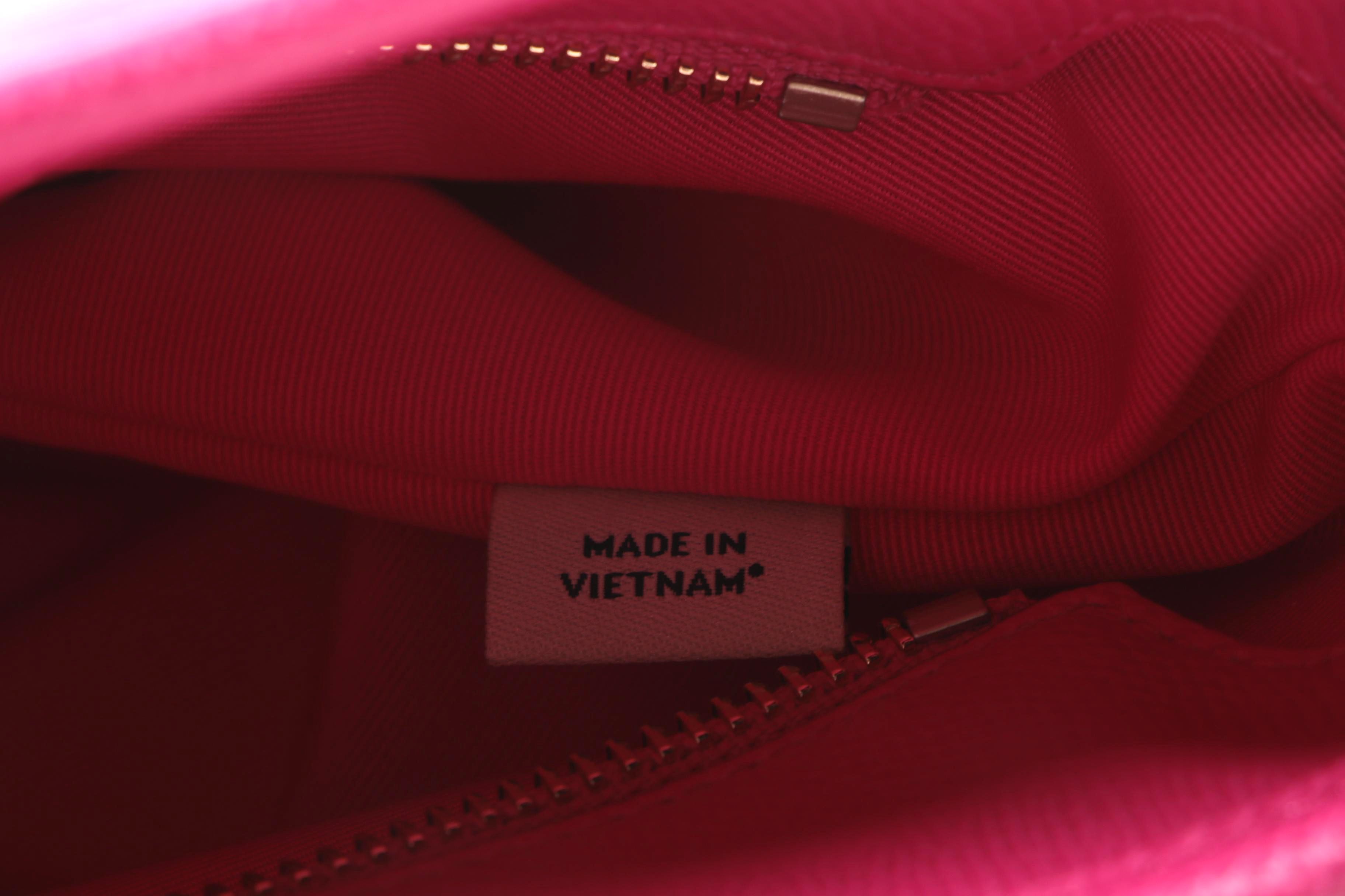 Coach Street Zip Pink Ruby Leather Tote Bag