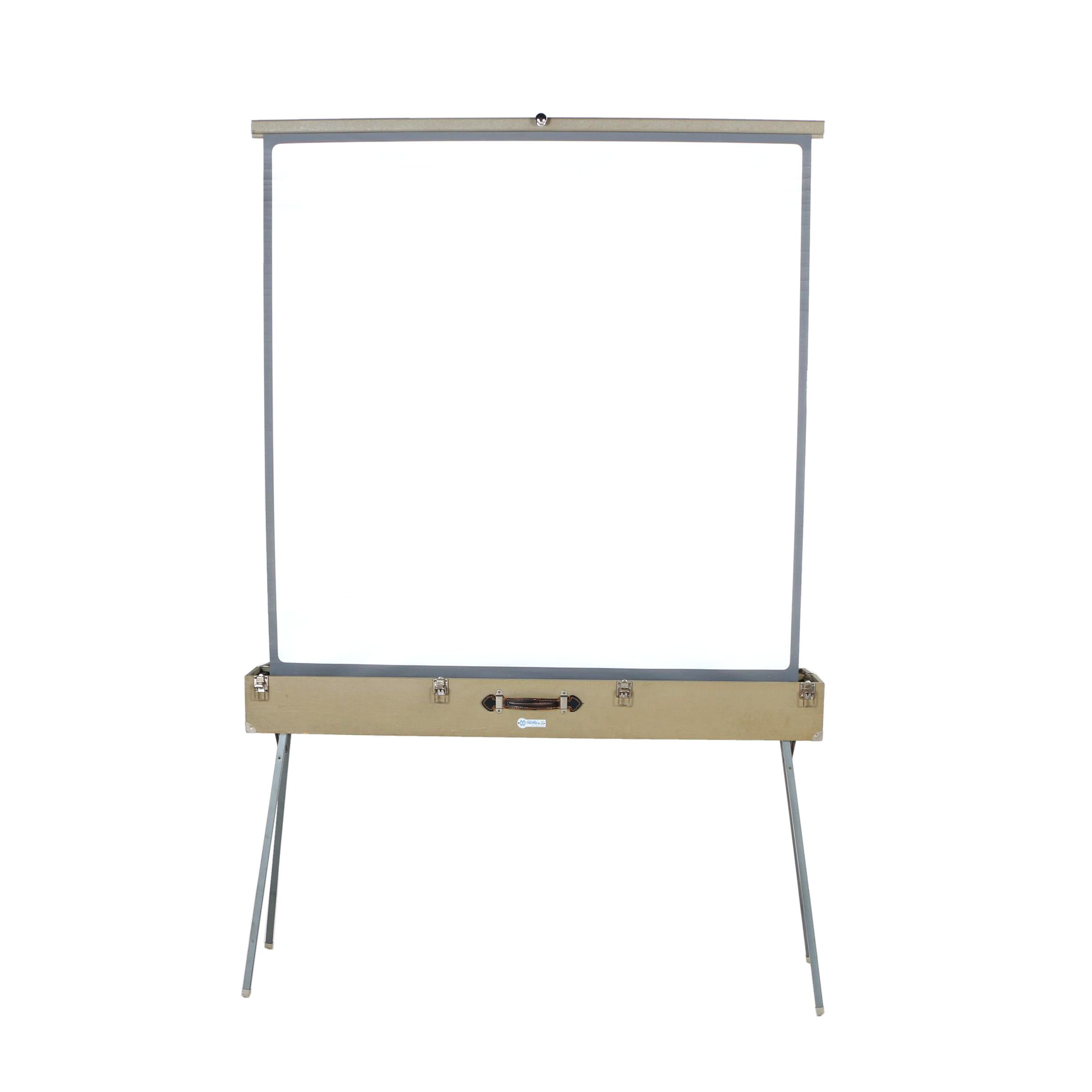 Vintage Stella M. F. Portable Projector Movie Screen