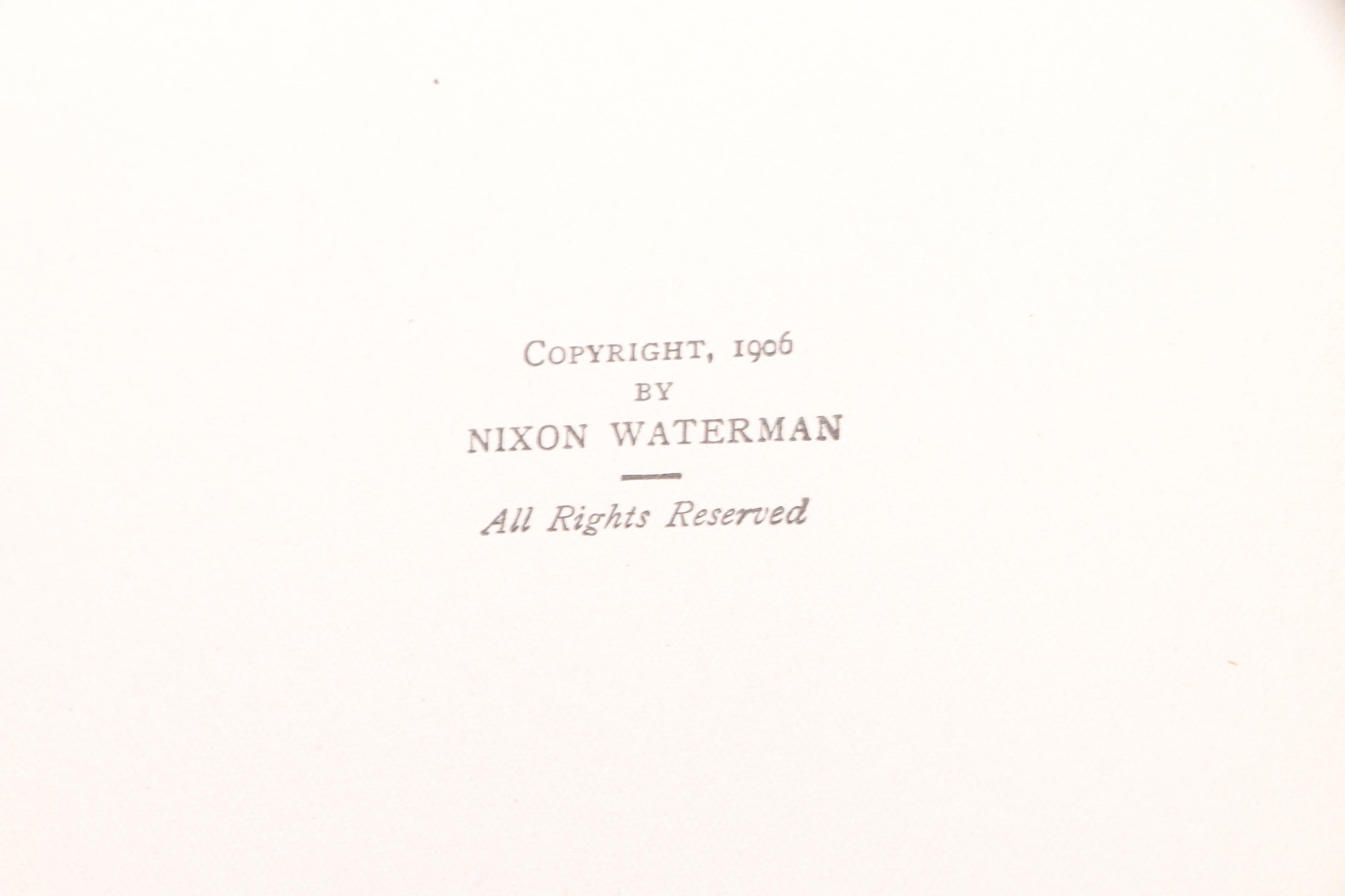 Assortment of Books including Nixon Waterman