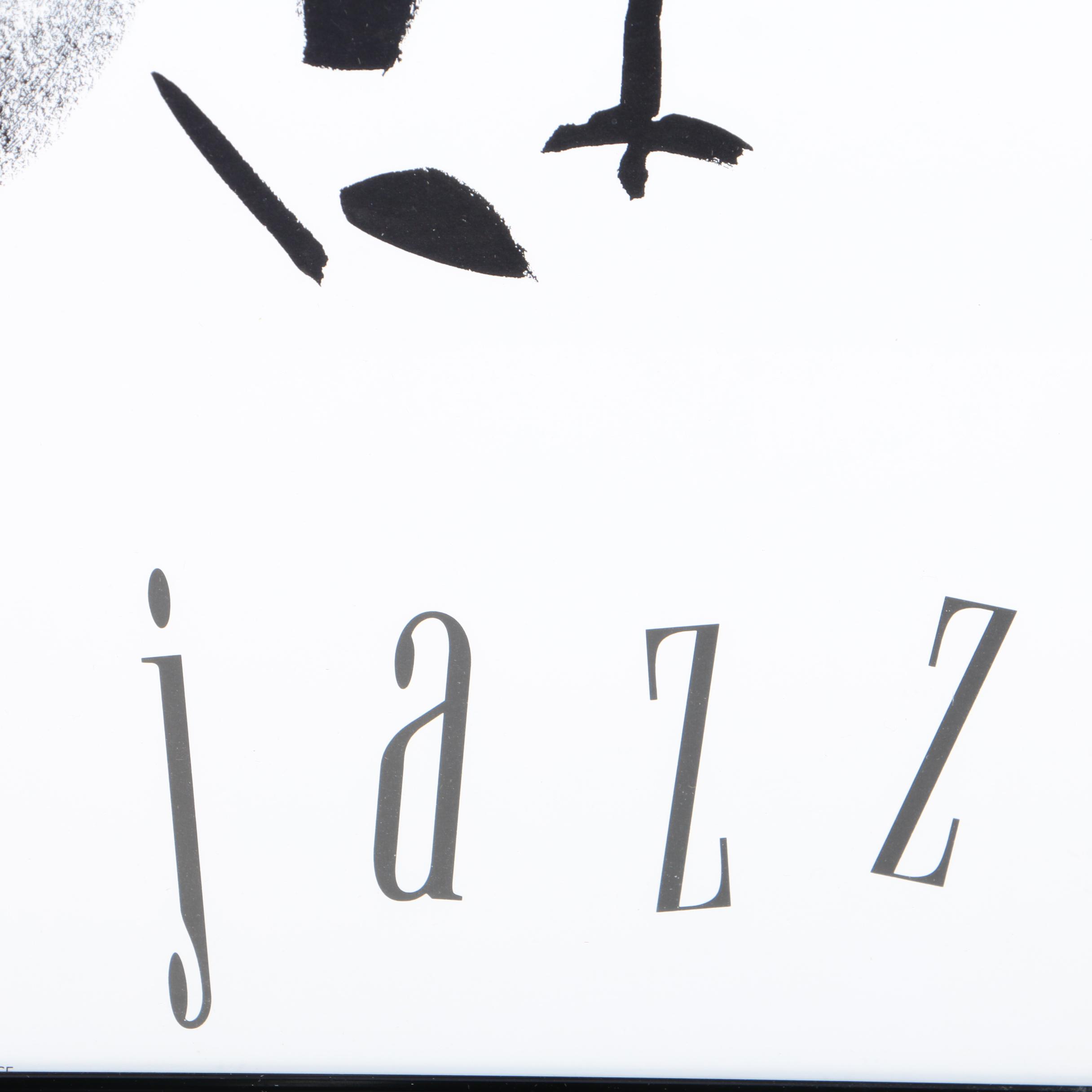 Offset Lithograph Poster "Canetti Jazz"