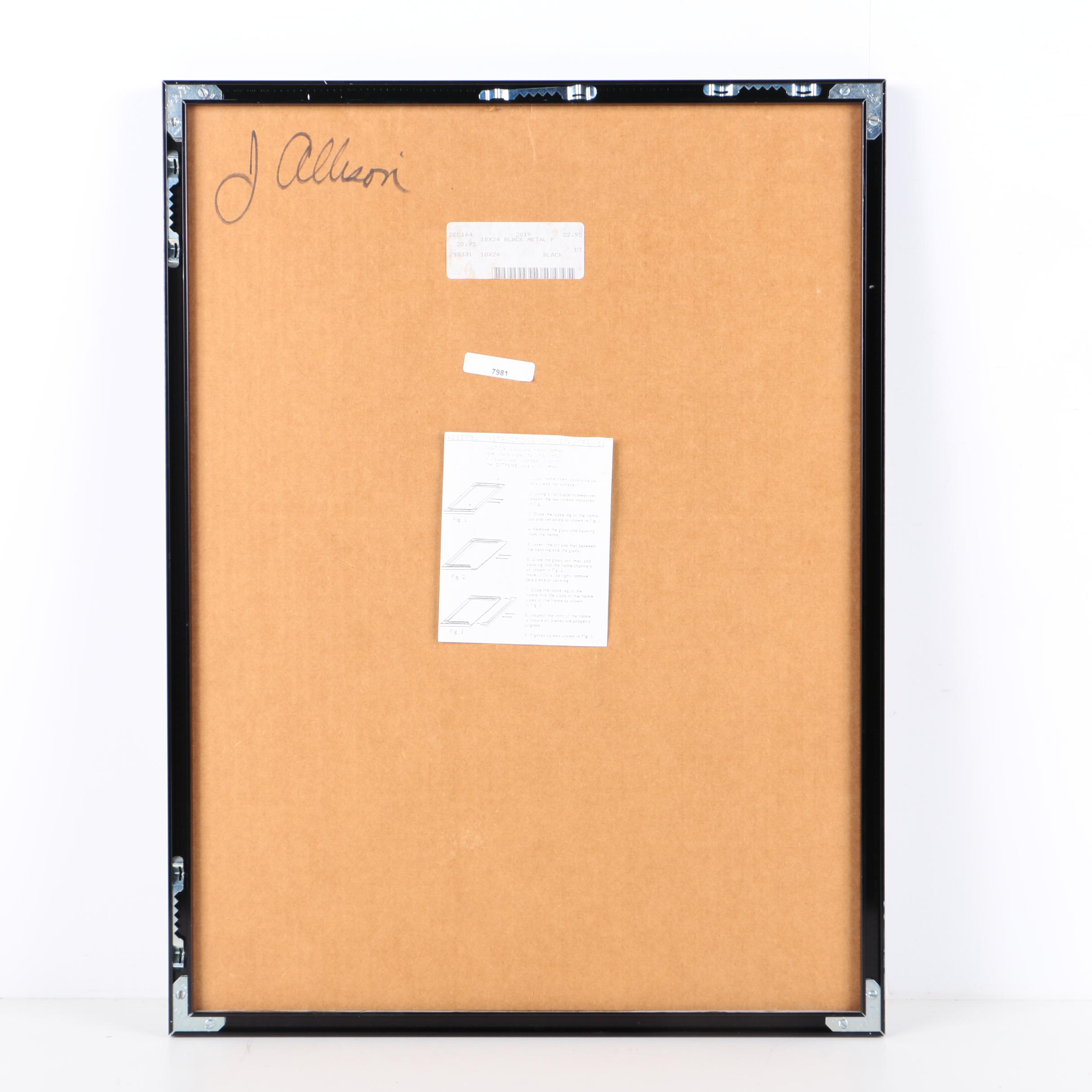 Offset Lithograph Poster "Canetti Jazz"