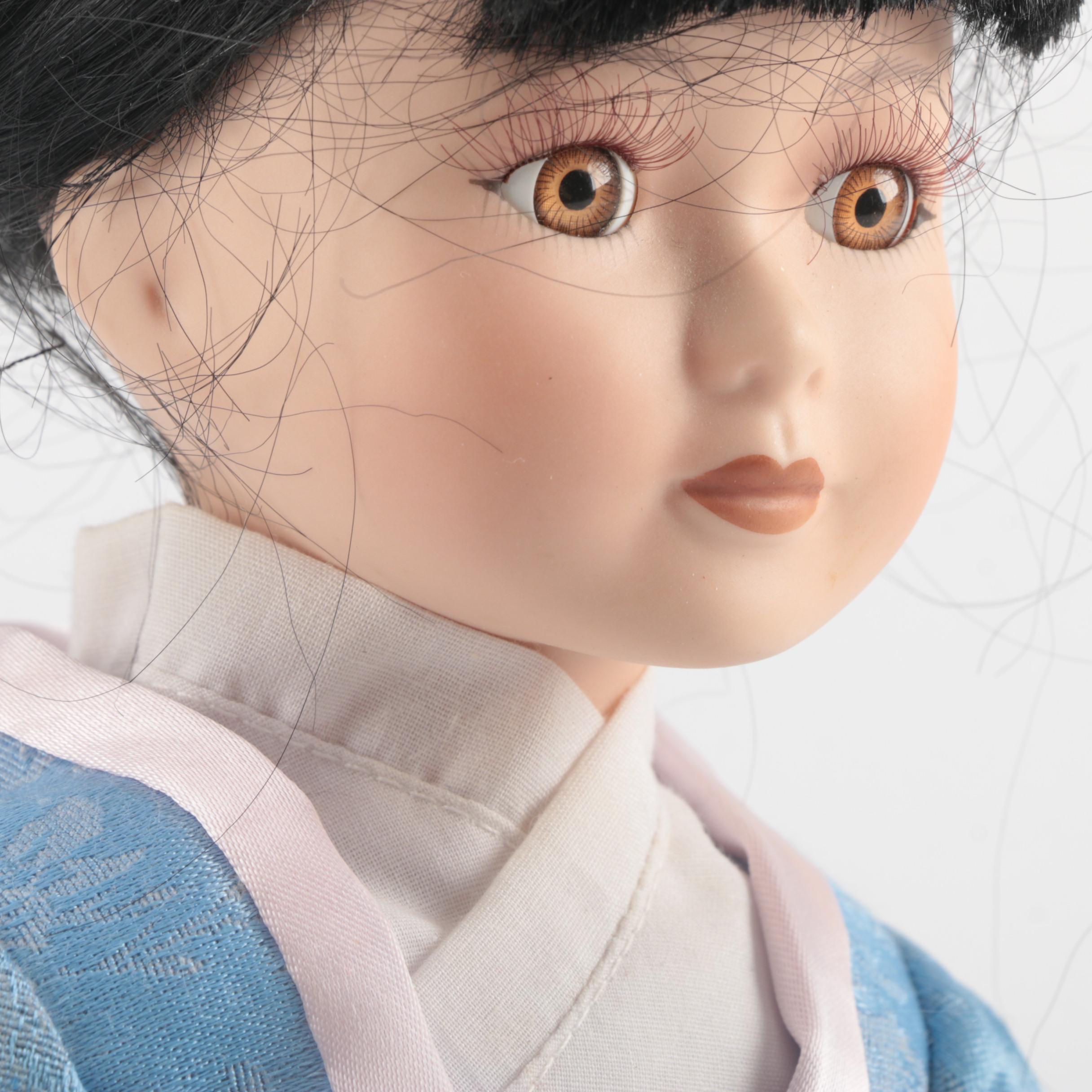 Japanese Inspired Porcelain Dolls