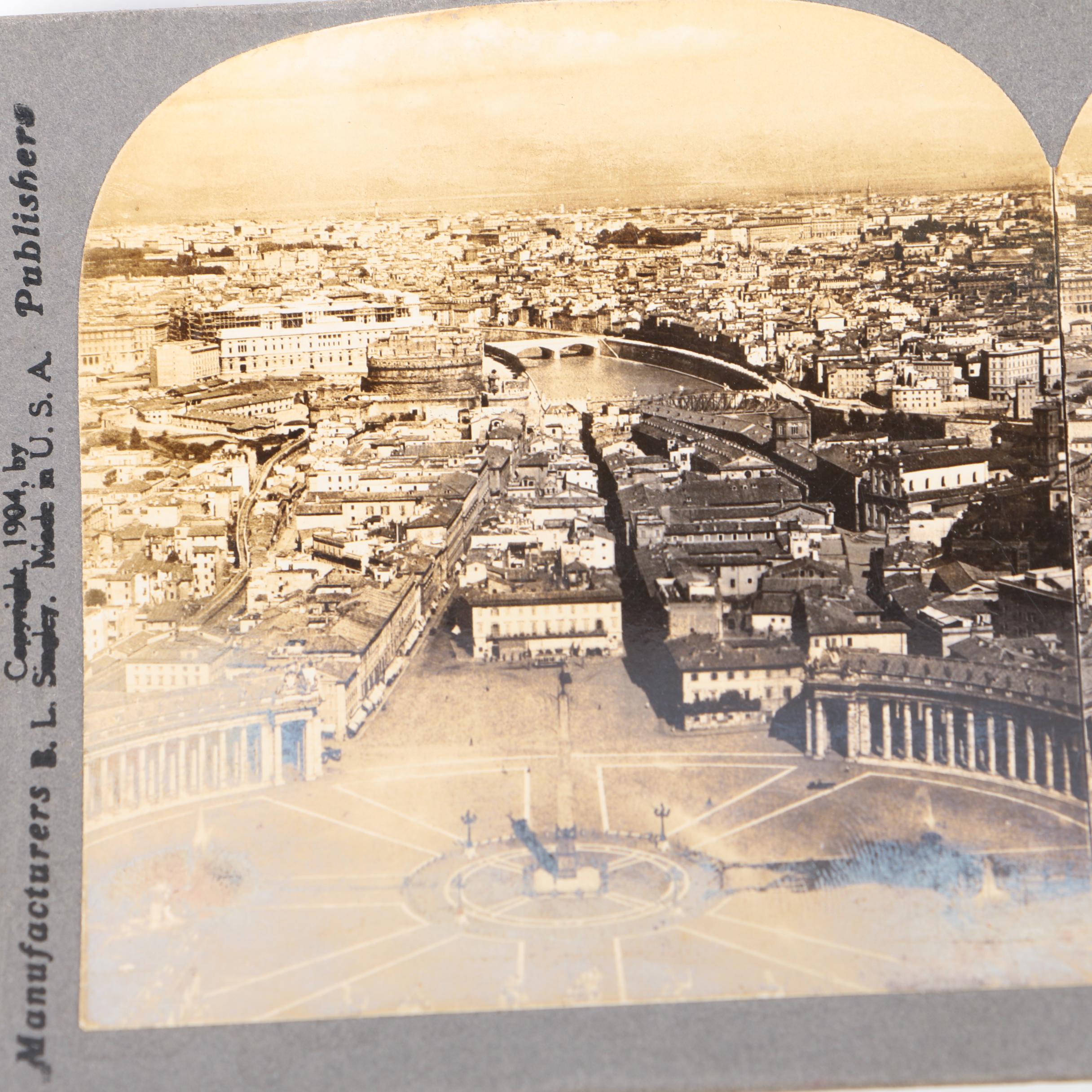 Antique Stereoscope with Cards