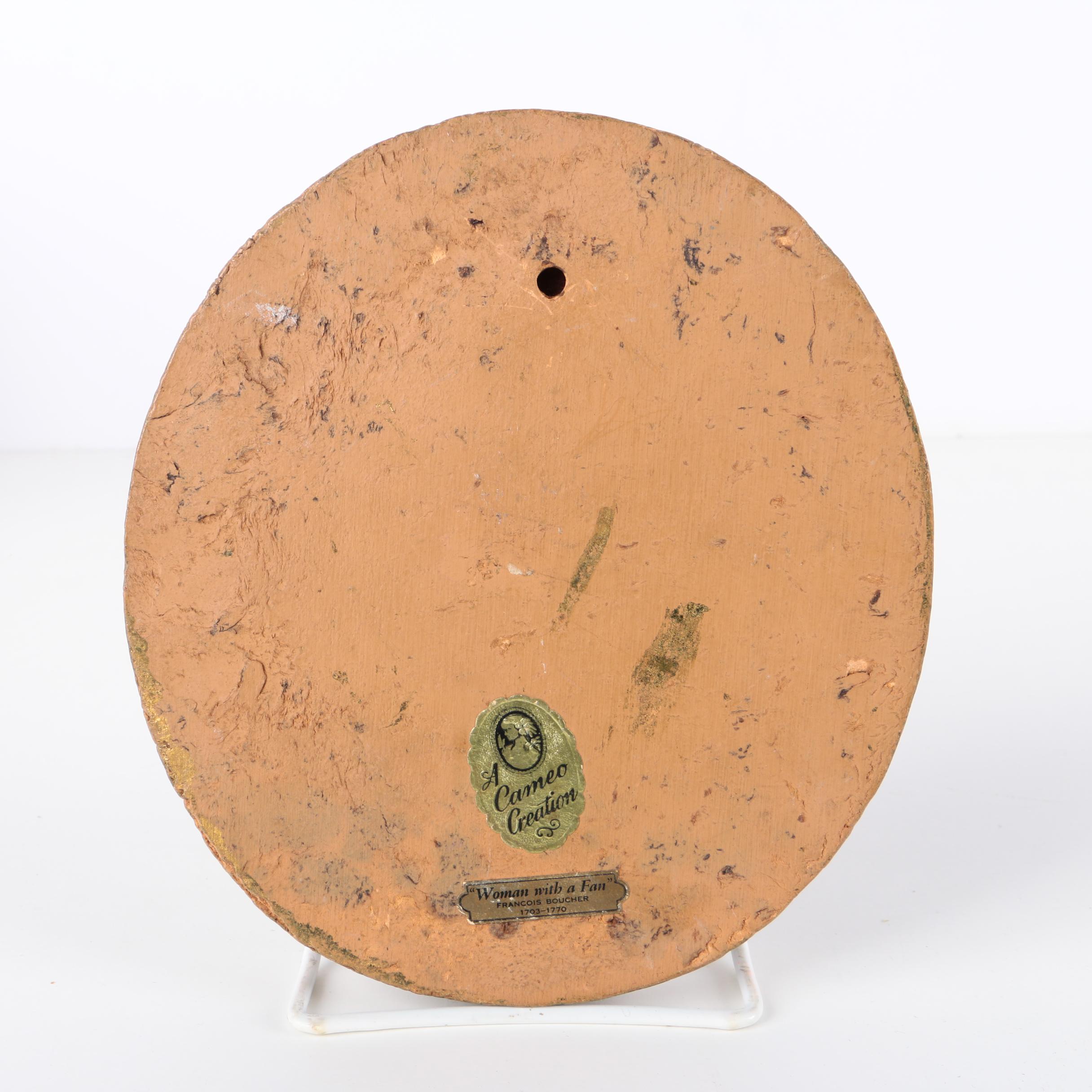 Pair of Handpainted Portraits by Cameo Creations