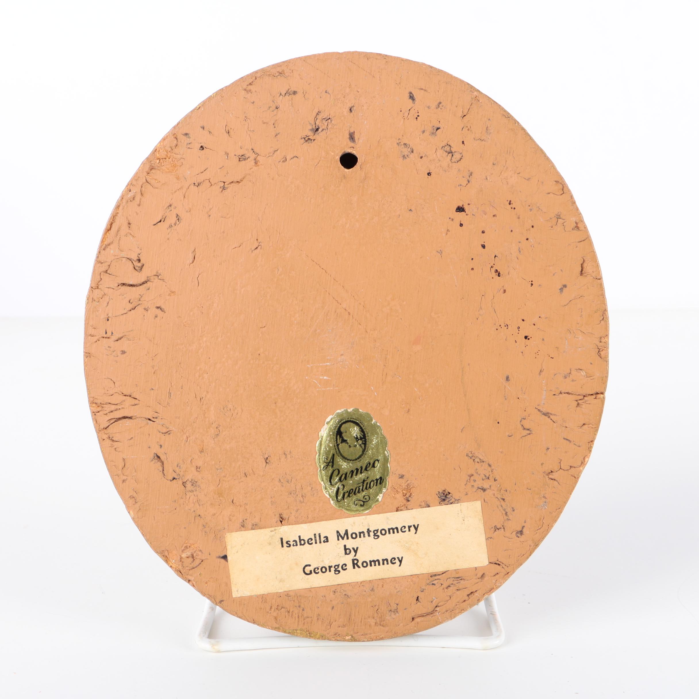 Pair of Handpainted Portraits by Cameo Creations