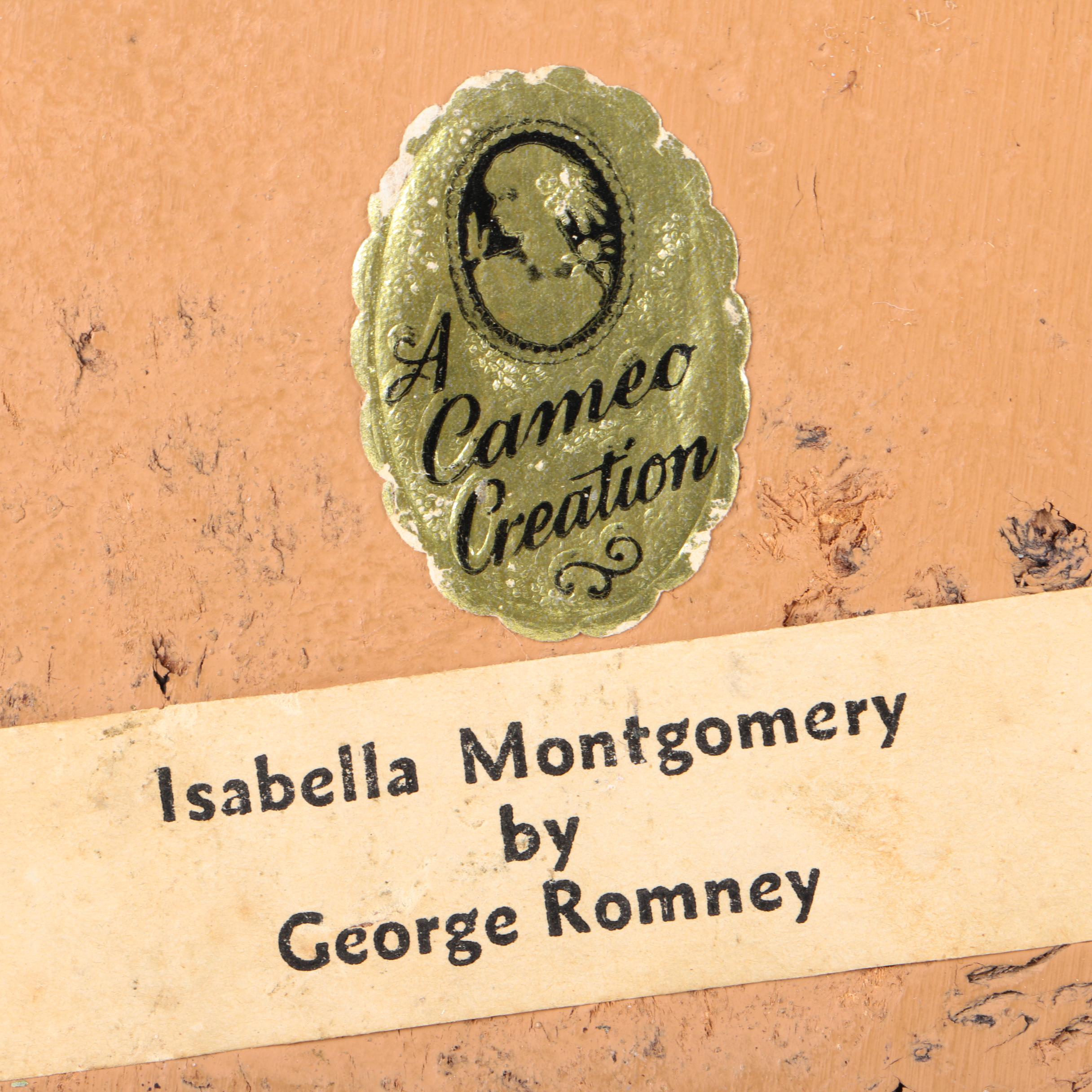 Pair of Handpainted Portraits by Cameo Creations