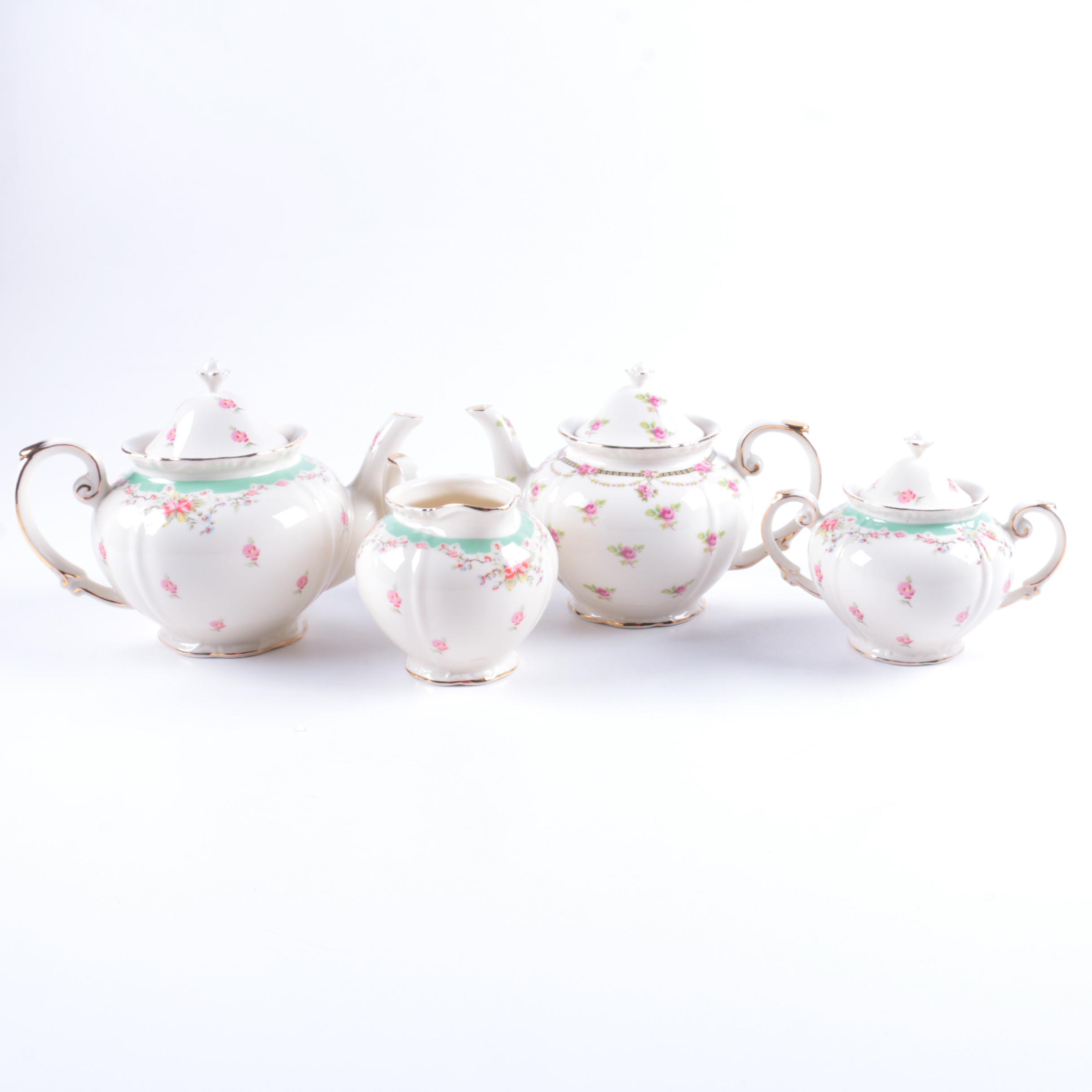 Gracie Bone China Tea Set