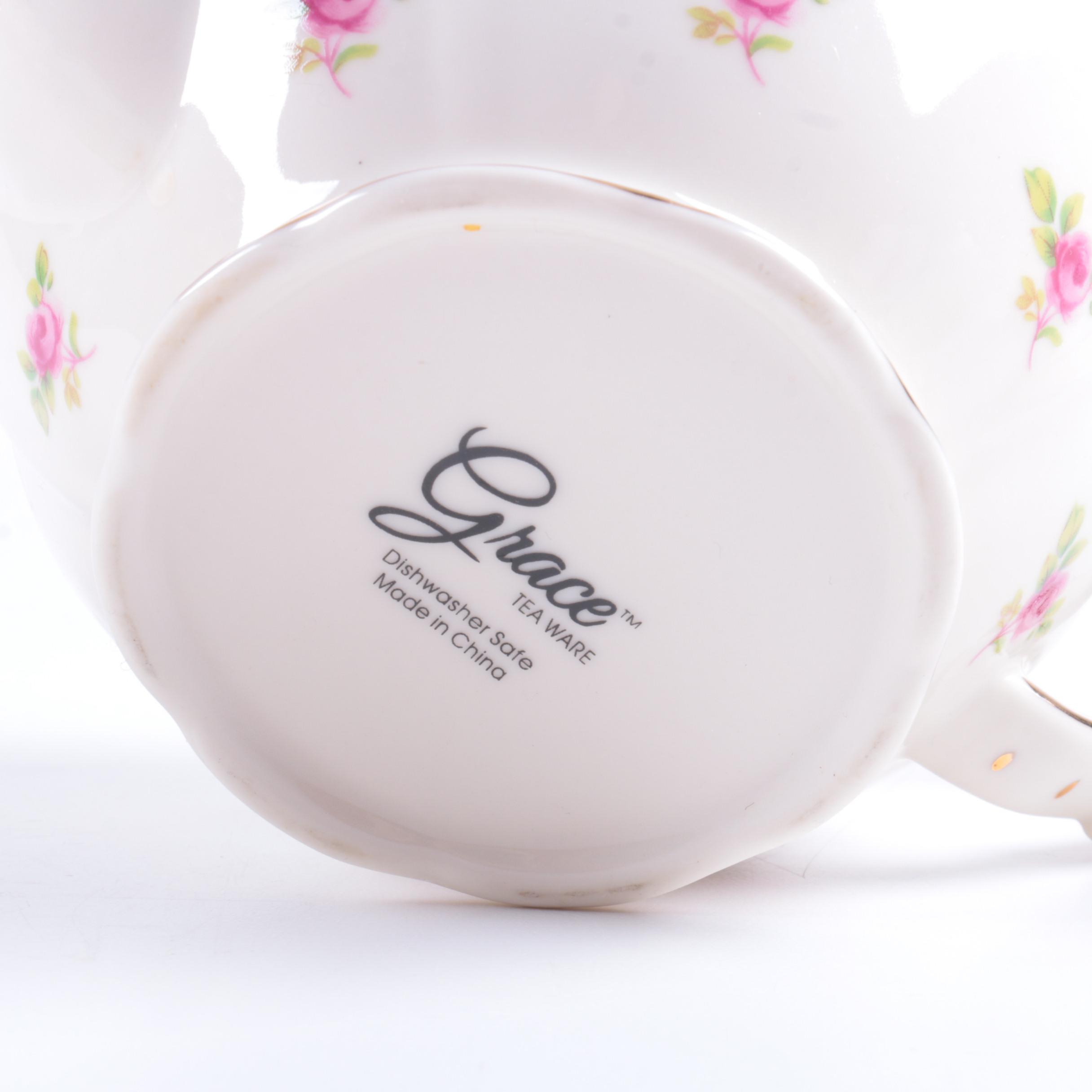 Gracie Bone China Tea Set