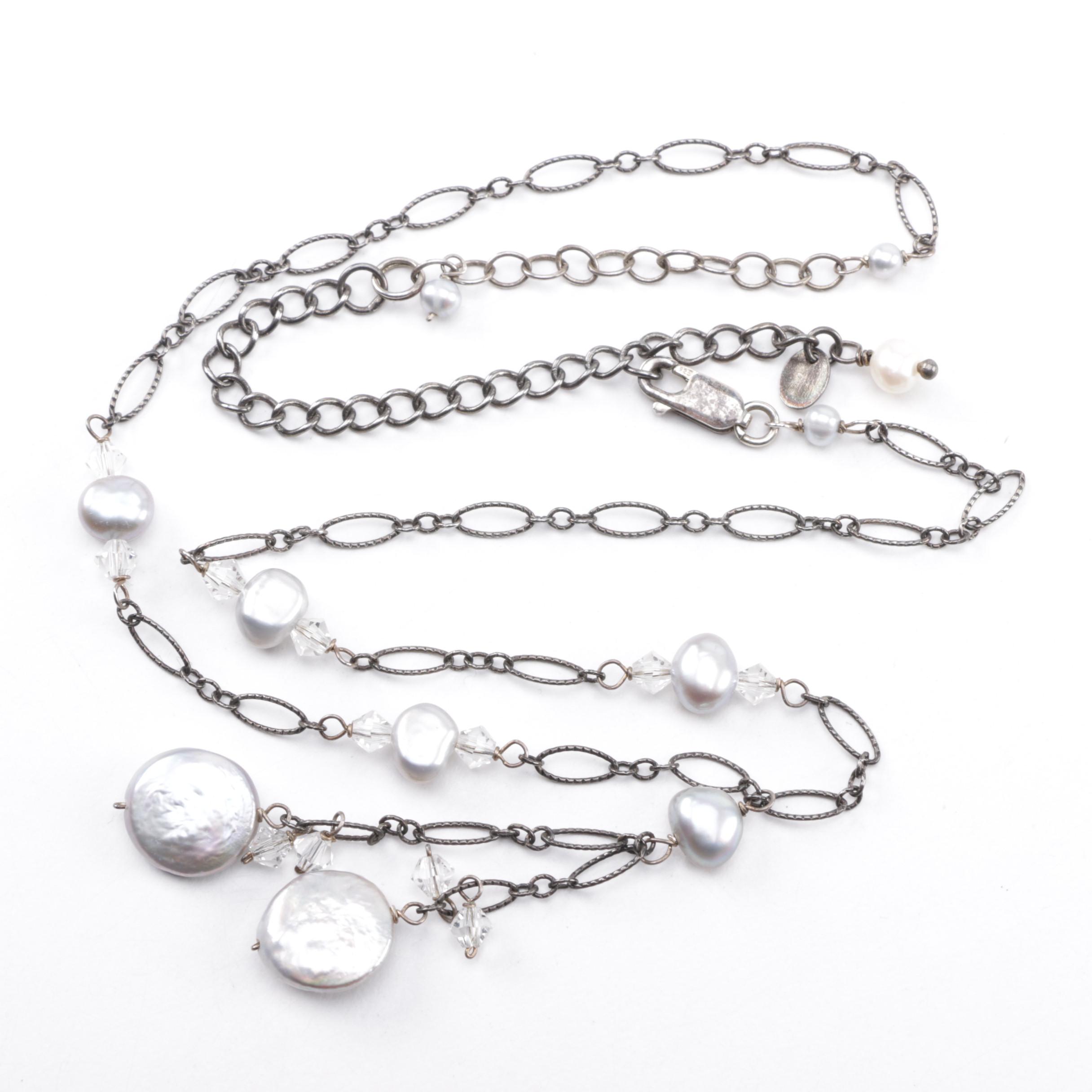 Grouping of Sterling Silver Jewelry Including Danecraft and Silpada