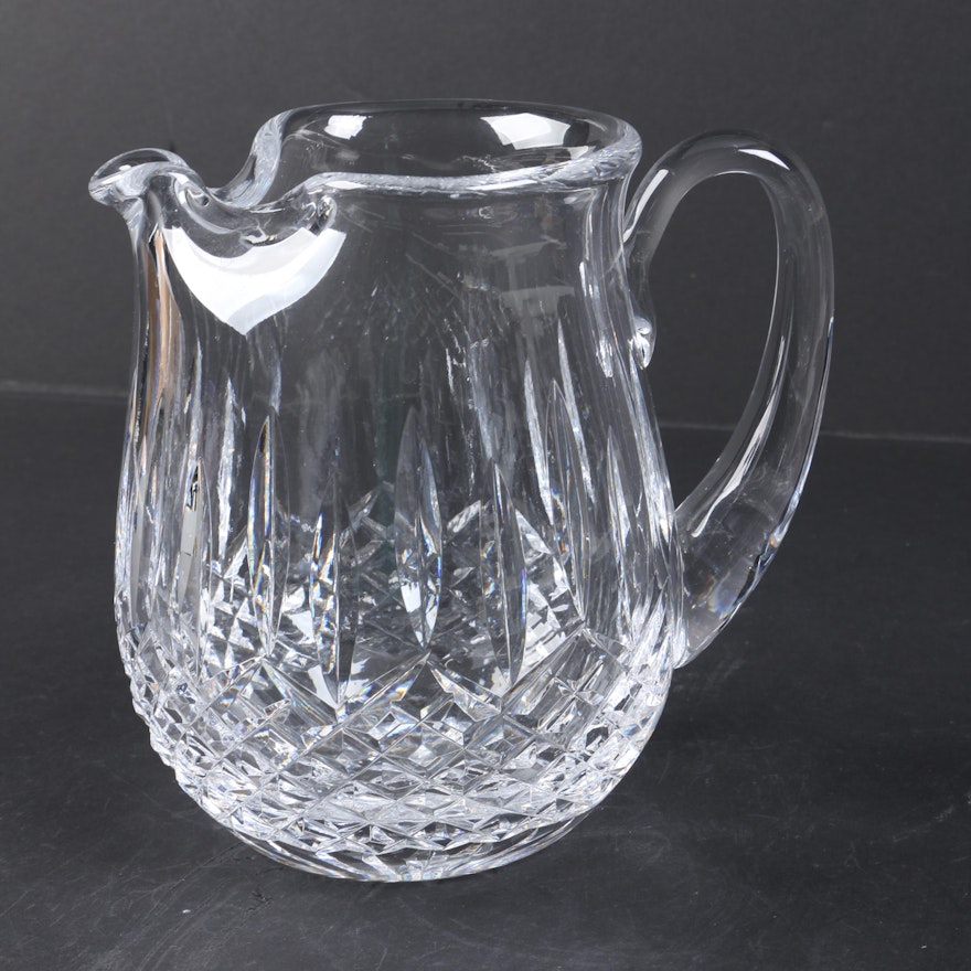 Waterford Crystal "Lismore" Ice Water Pitcher