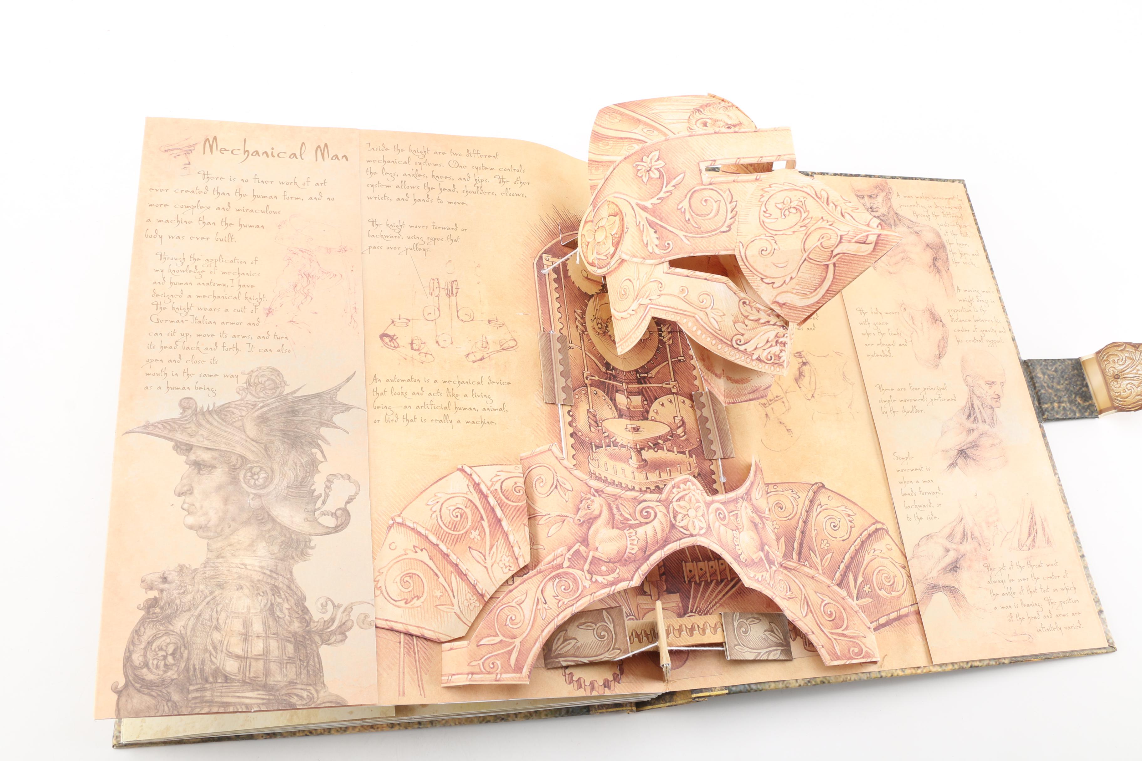 2011 "Leonardo da Vinci's Journal of Inventions" Pop-Up Book