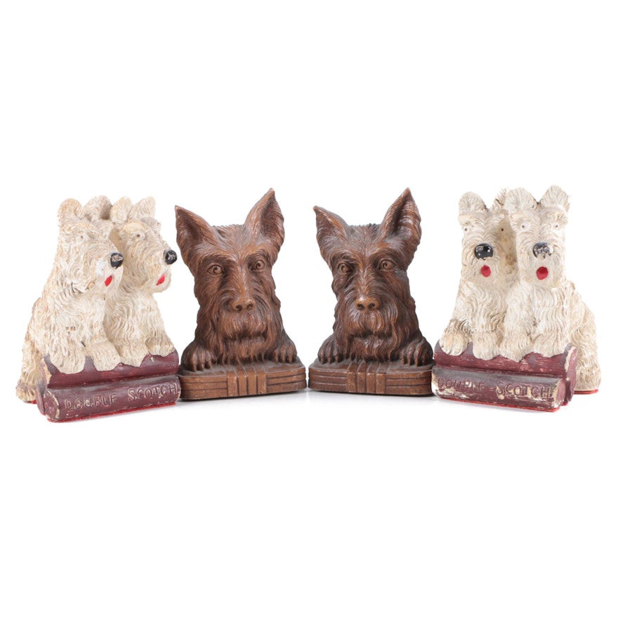 Scottish Terrier Bookends