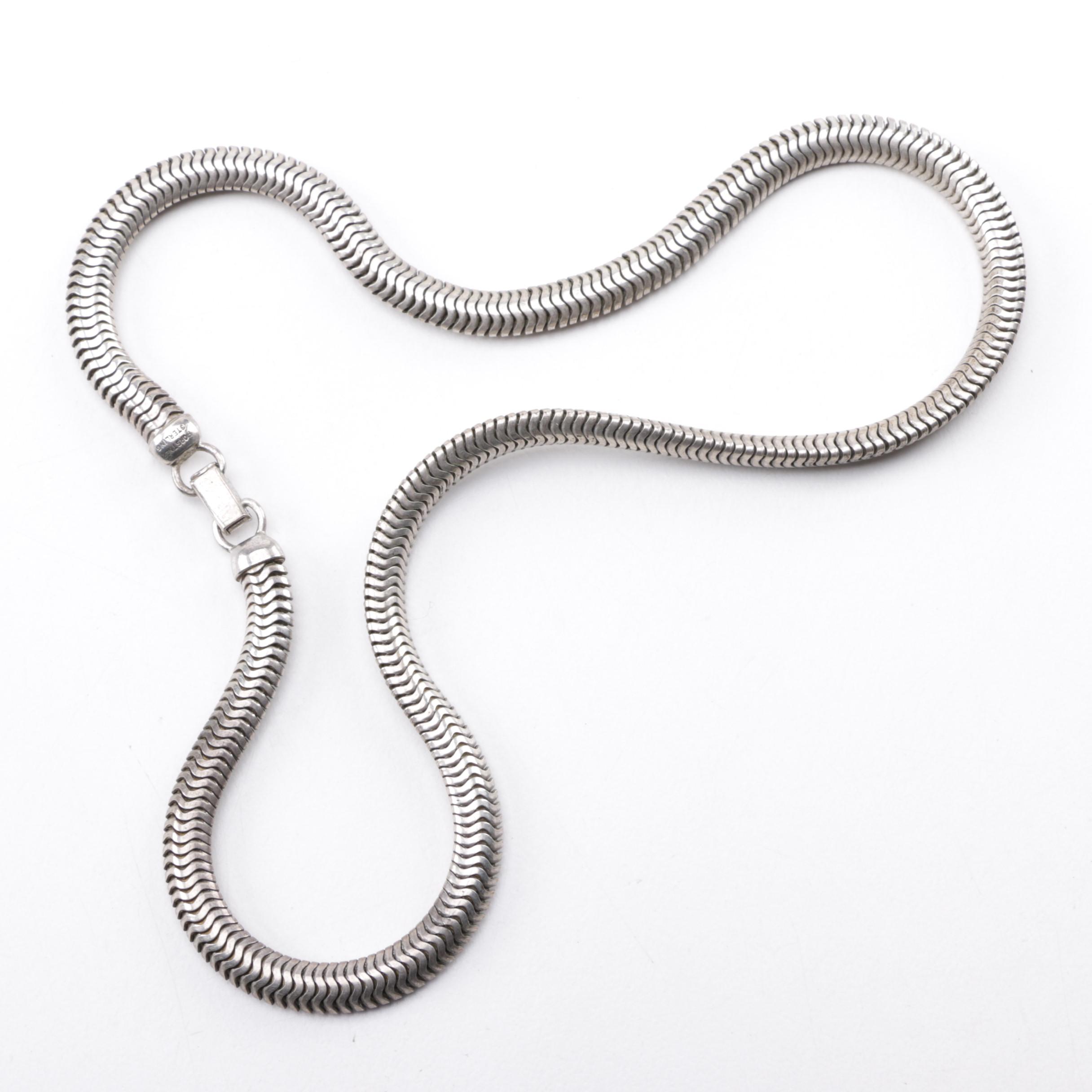 Selection of Sterling Silver Jewelry Including Garnet