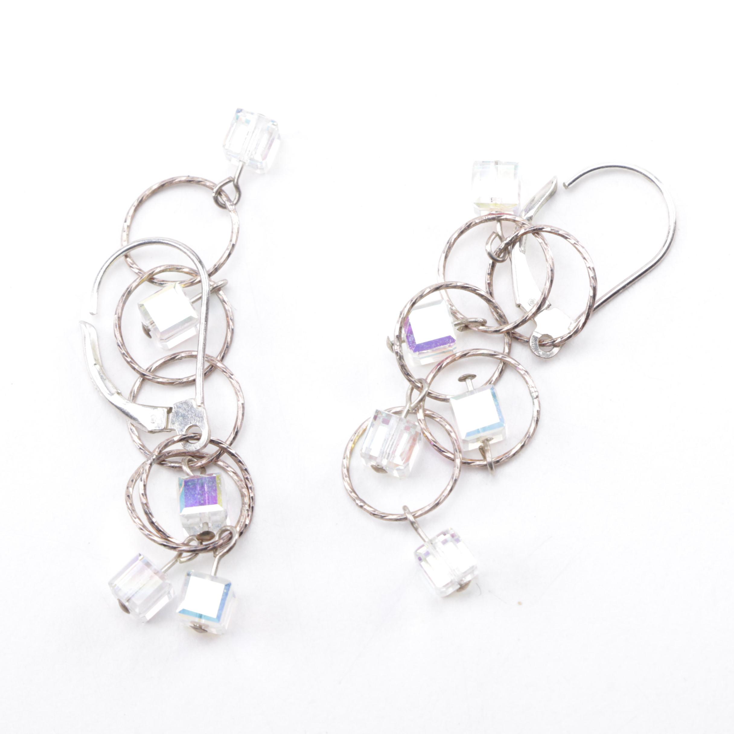 Selection of Sterling Silver Jewelry Including Garnet