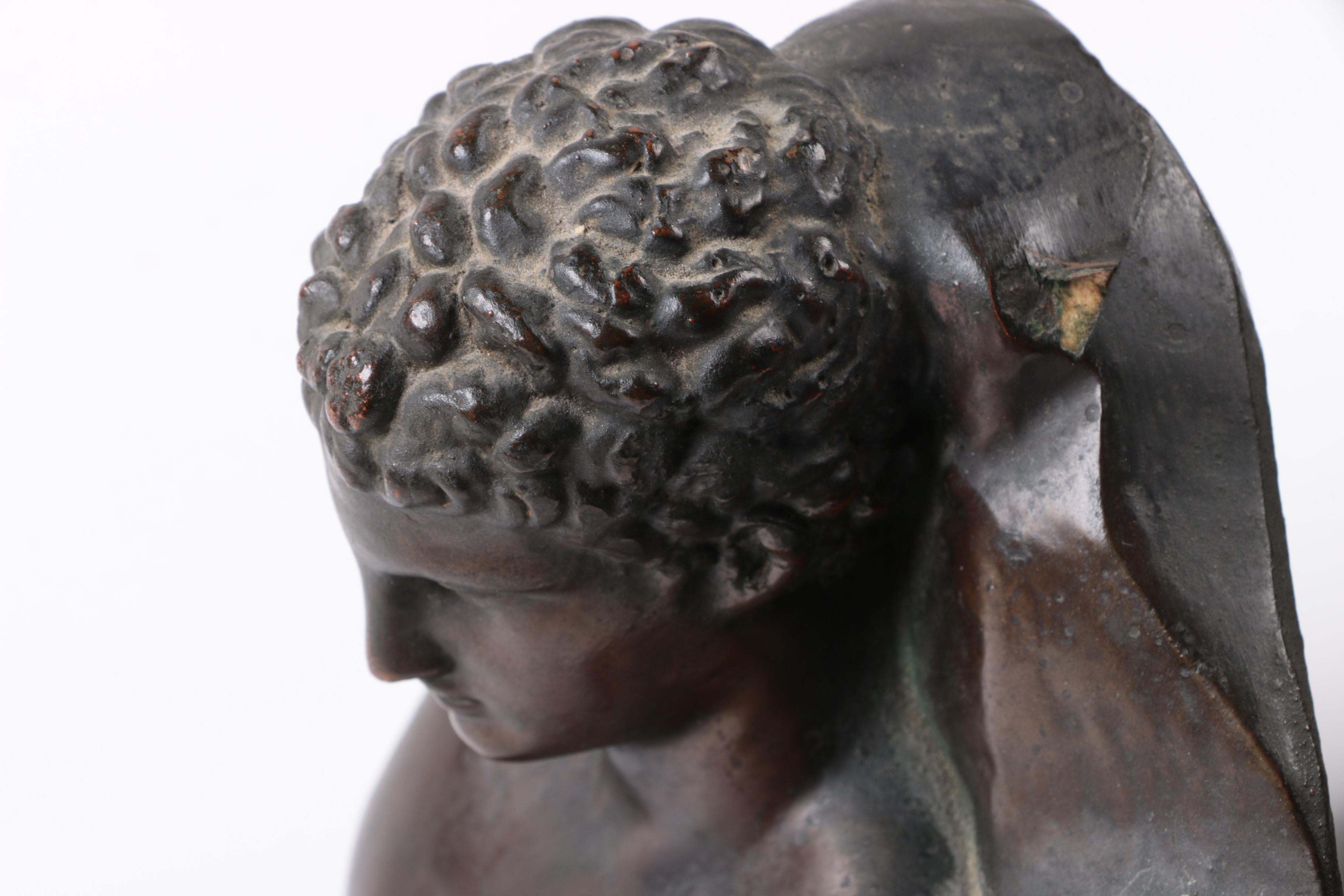 Bronze Bookends of Hermes