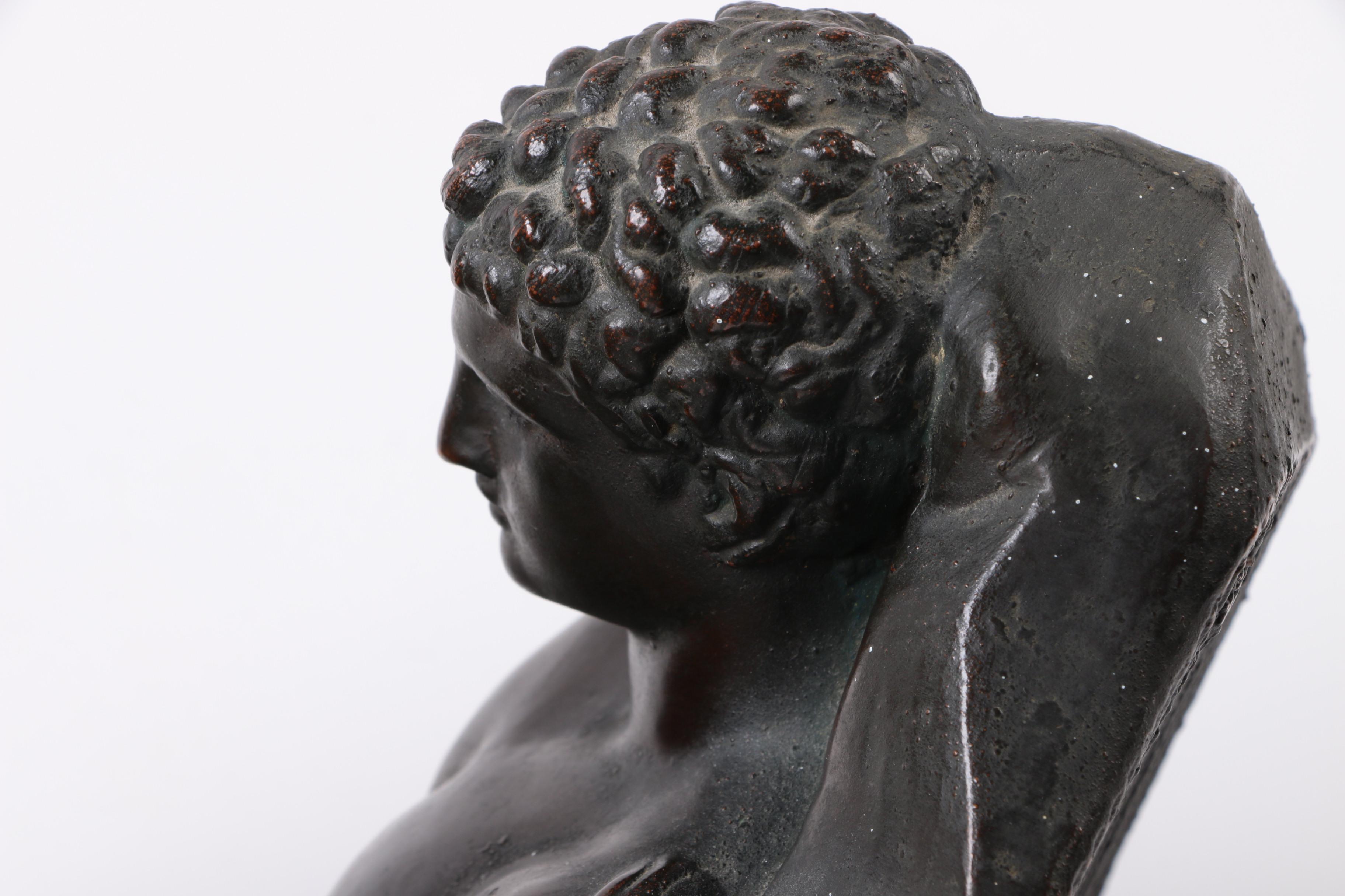 Bronze Bookends of Hermes