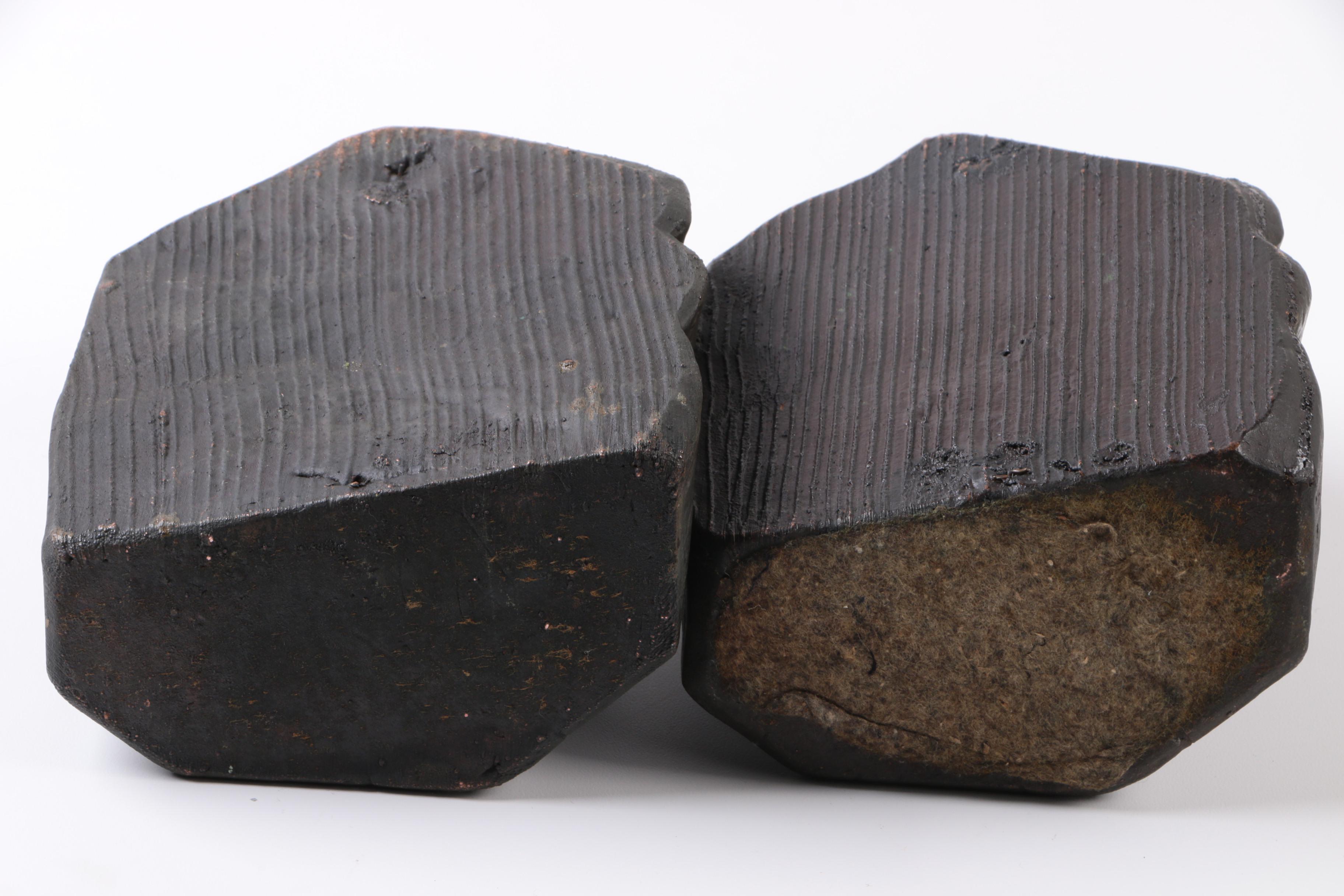 Bronze Bookends of Hermes