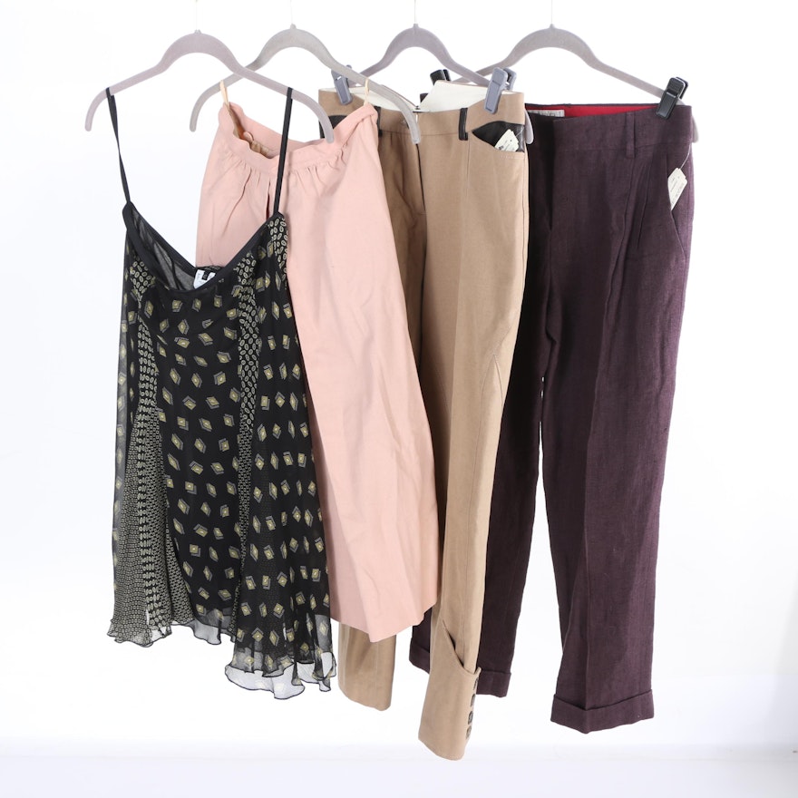 Women's Pants and Skirts Including Etro and Salvatore Ferragamo