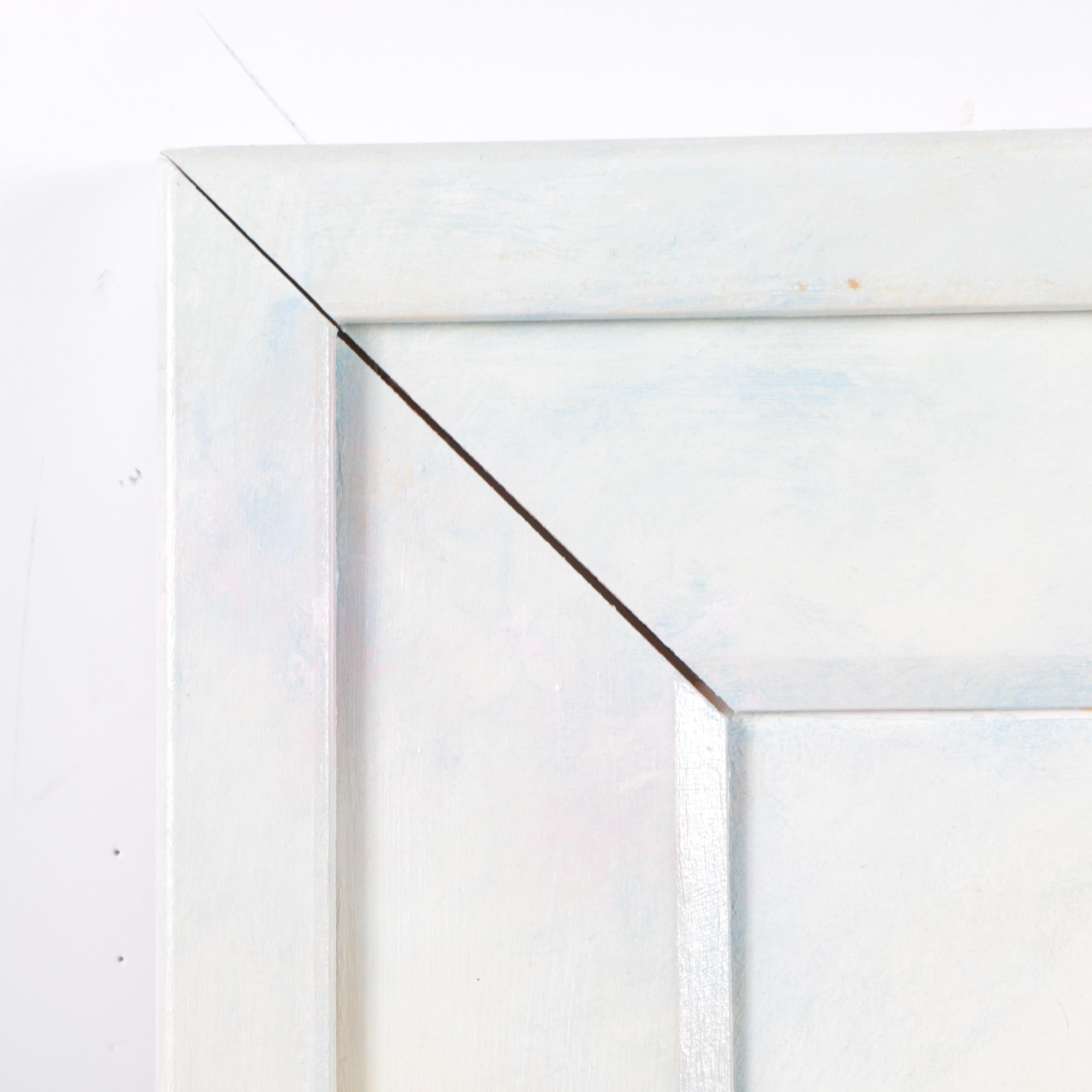 Kirk Randle Oil Painting on Board of Rural Scene