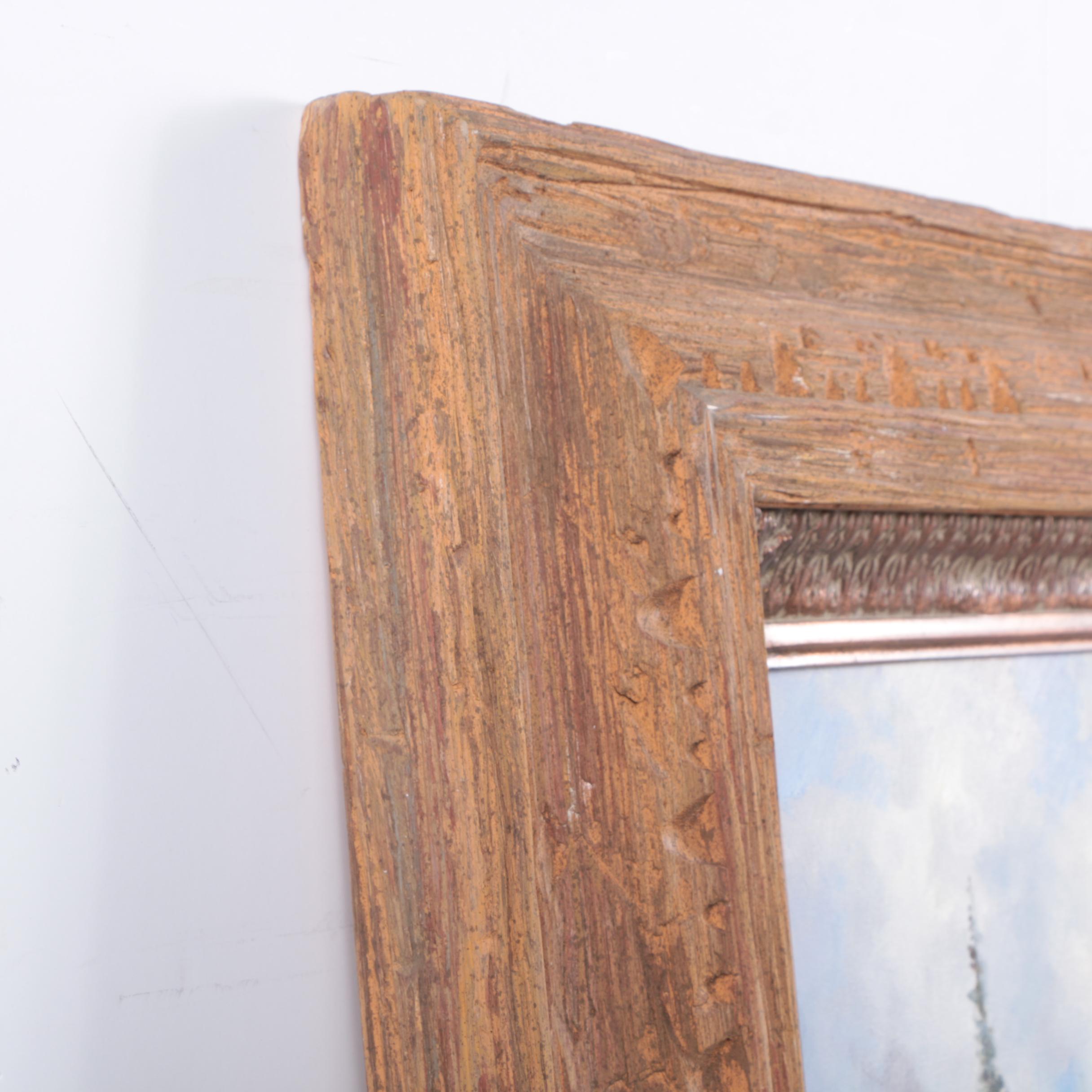 Kirk Randle Oil Painting on Canvas of Cattlemen