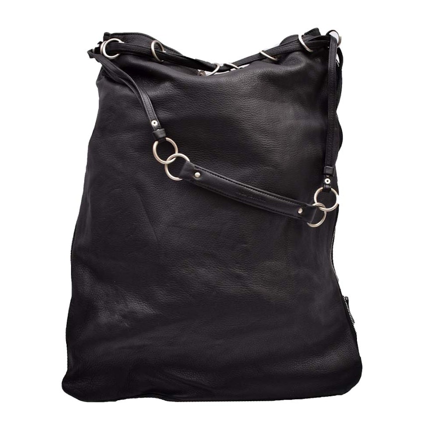 Michael Kors Oversized  Deerskin Leather Hobo Bag