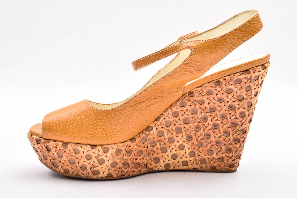 Prada Slingback Wedges