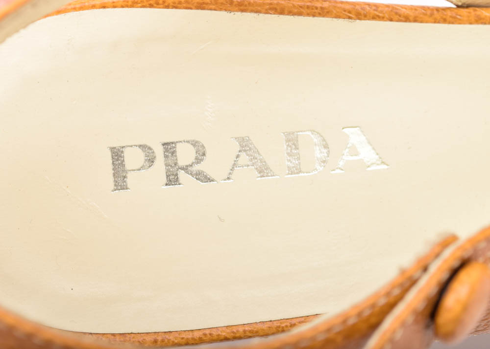 Prada Slingback Wedges