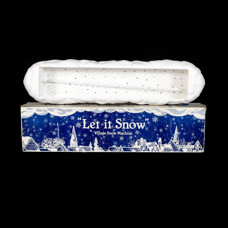 Dept. 57 Village Snow Machine "Let it Snow"