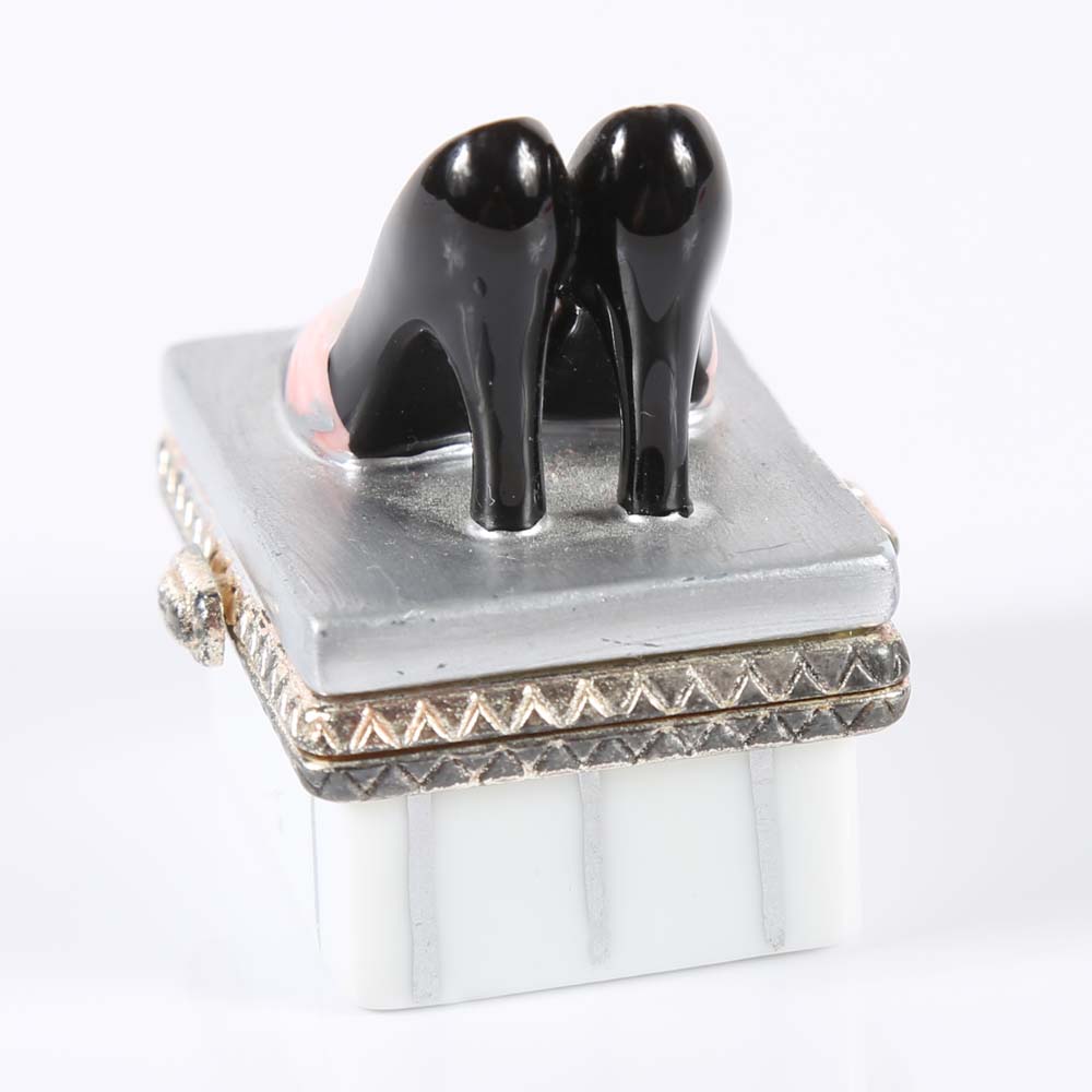 PHB Collection Porcelain Pill Box