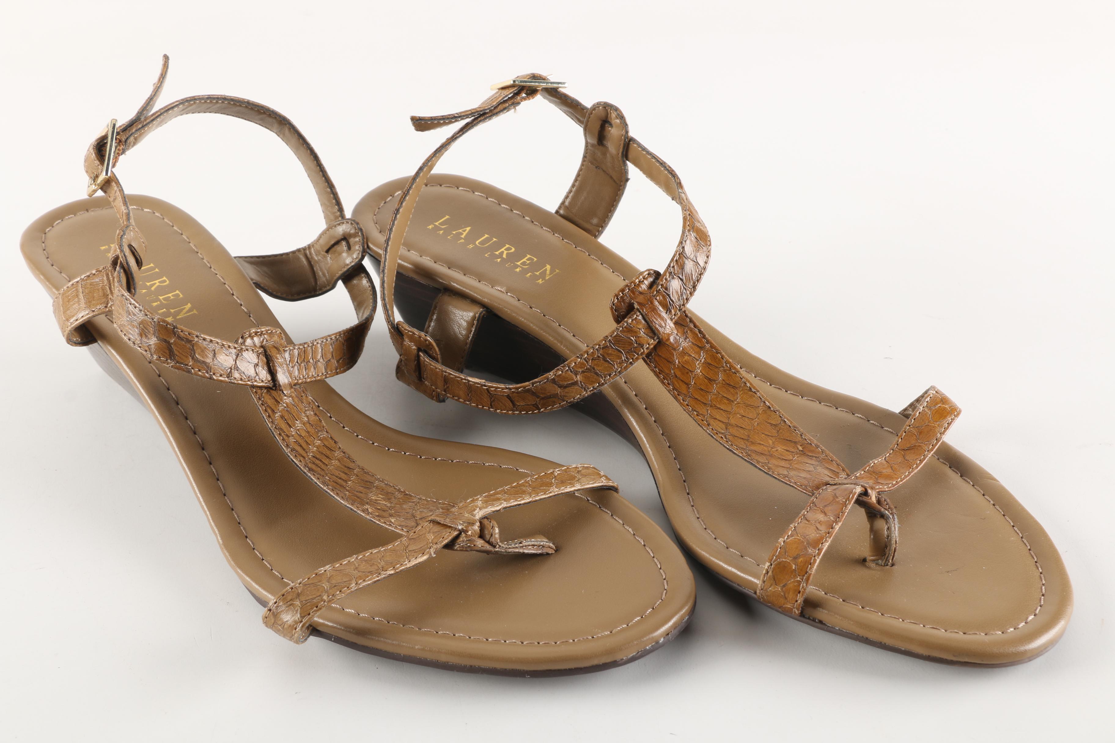 Lauren Ralph Lauren and Guy Harvey Sandals