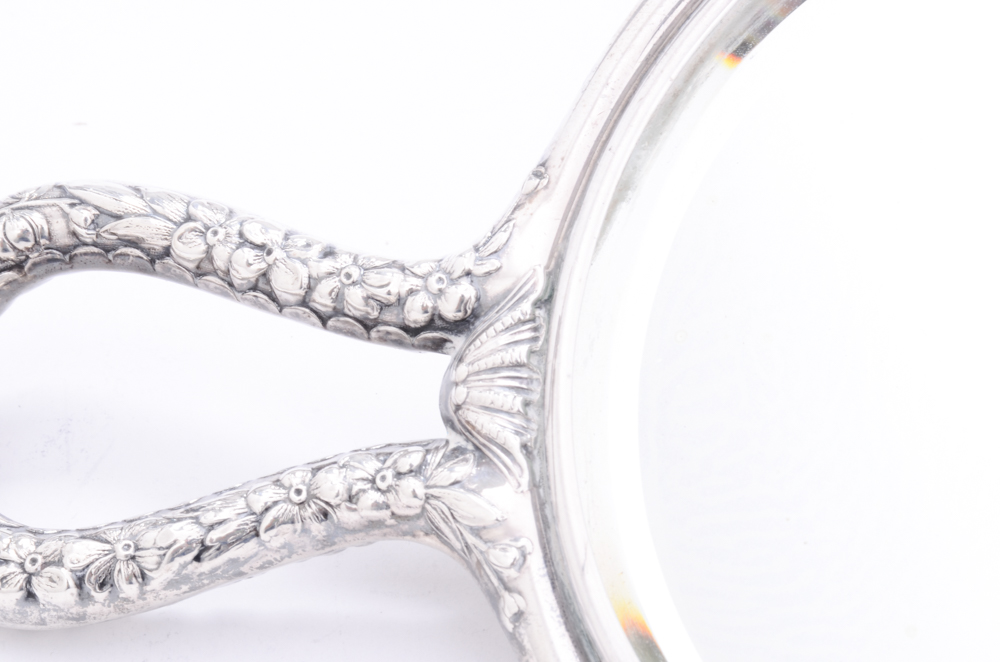 Vintage Sterling Silver Vanity Set