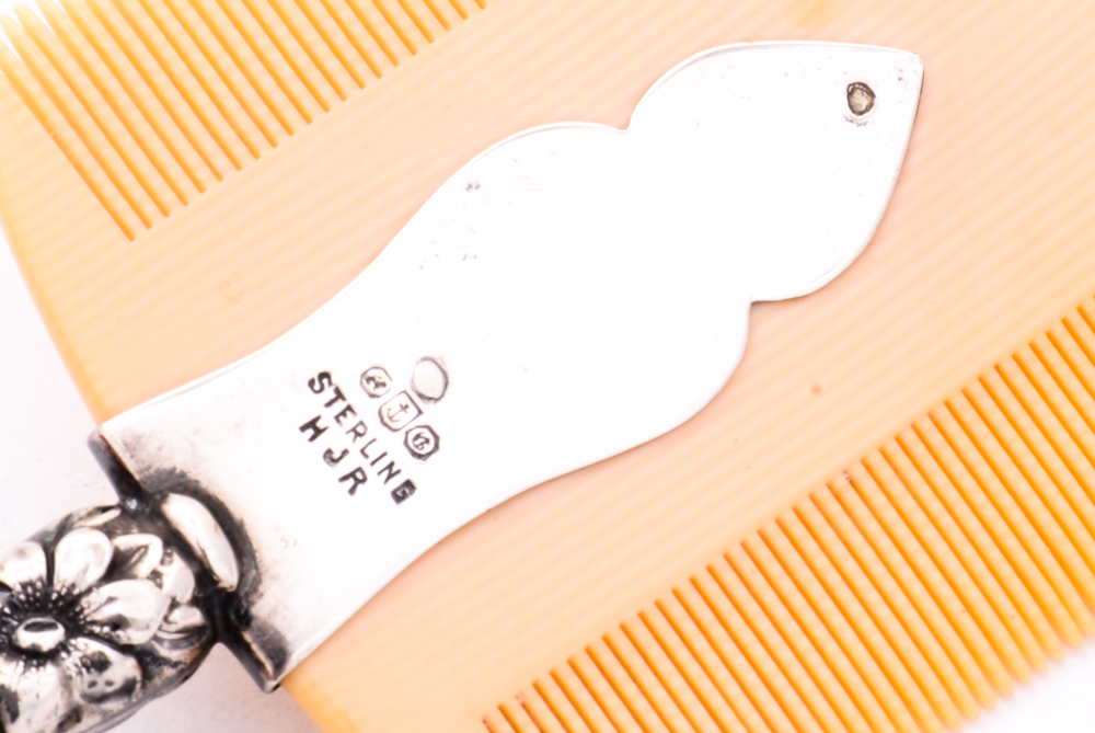 Vintage Sterling Silver Vanity Set