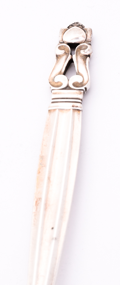 Georg Jensen "Acorn" Sterling Silver Flatware