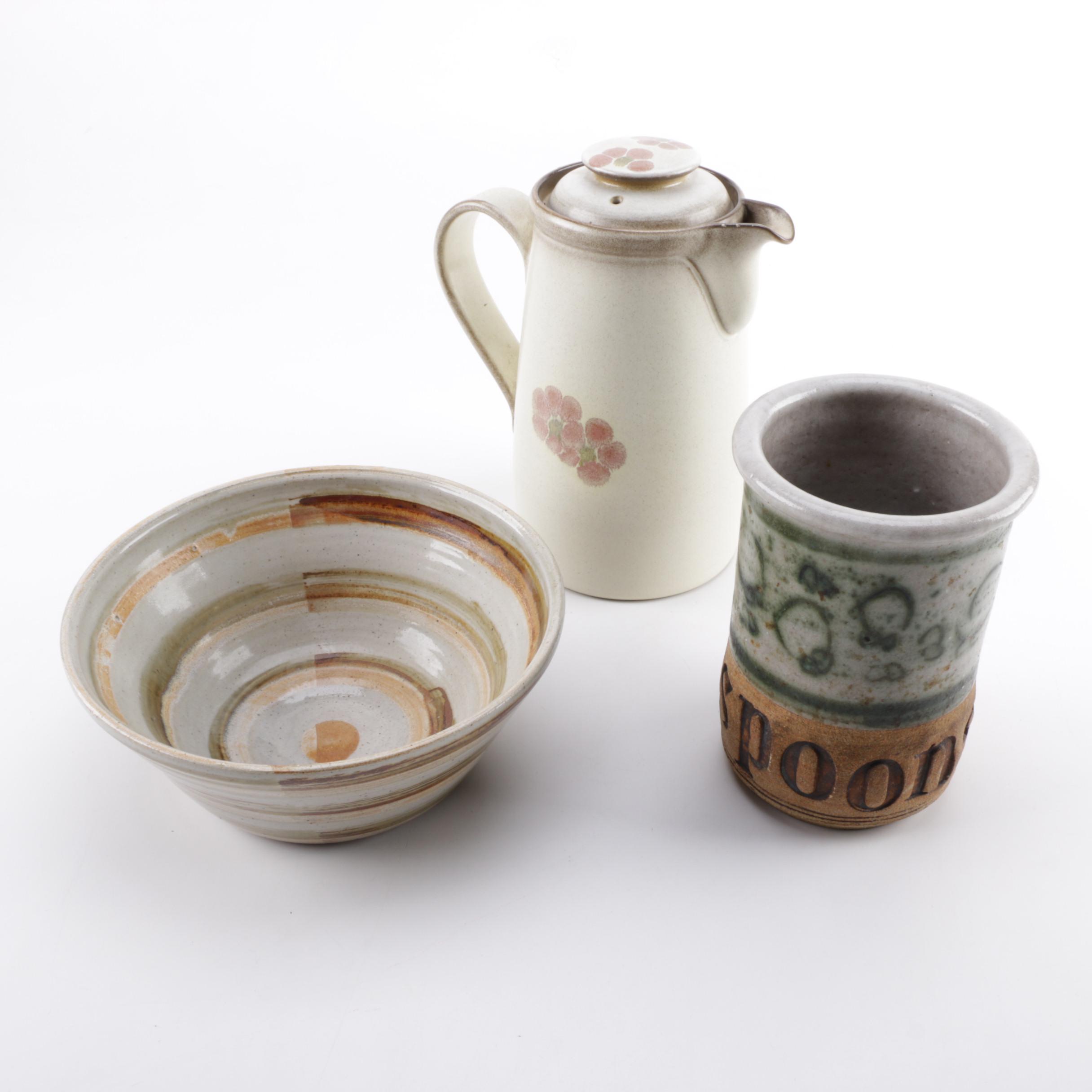 Vintage Denby Stoneware and Art Pottery