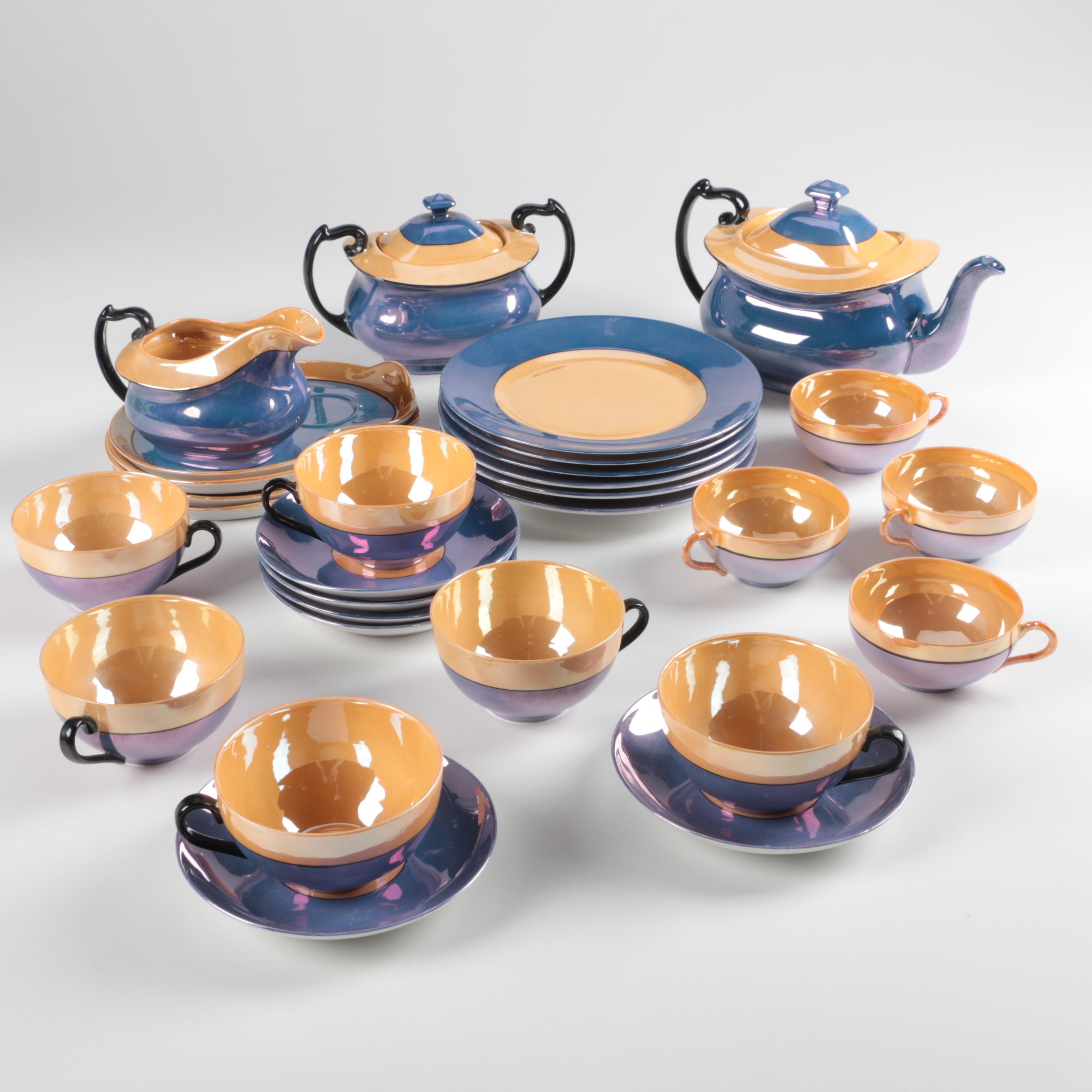 Vintage Phoenix China Lusterware Tea Service