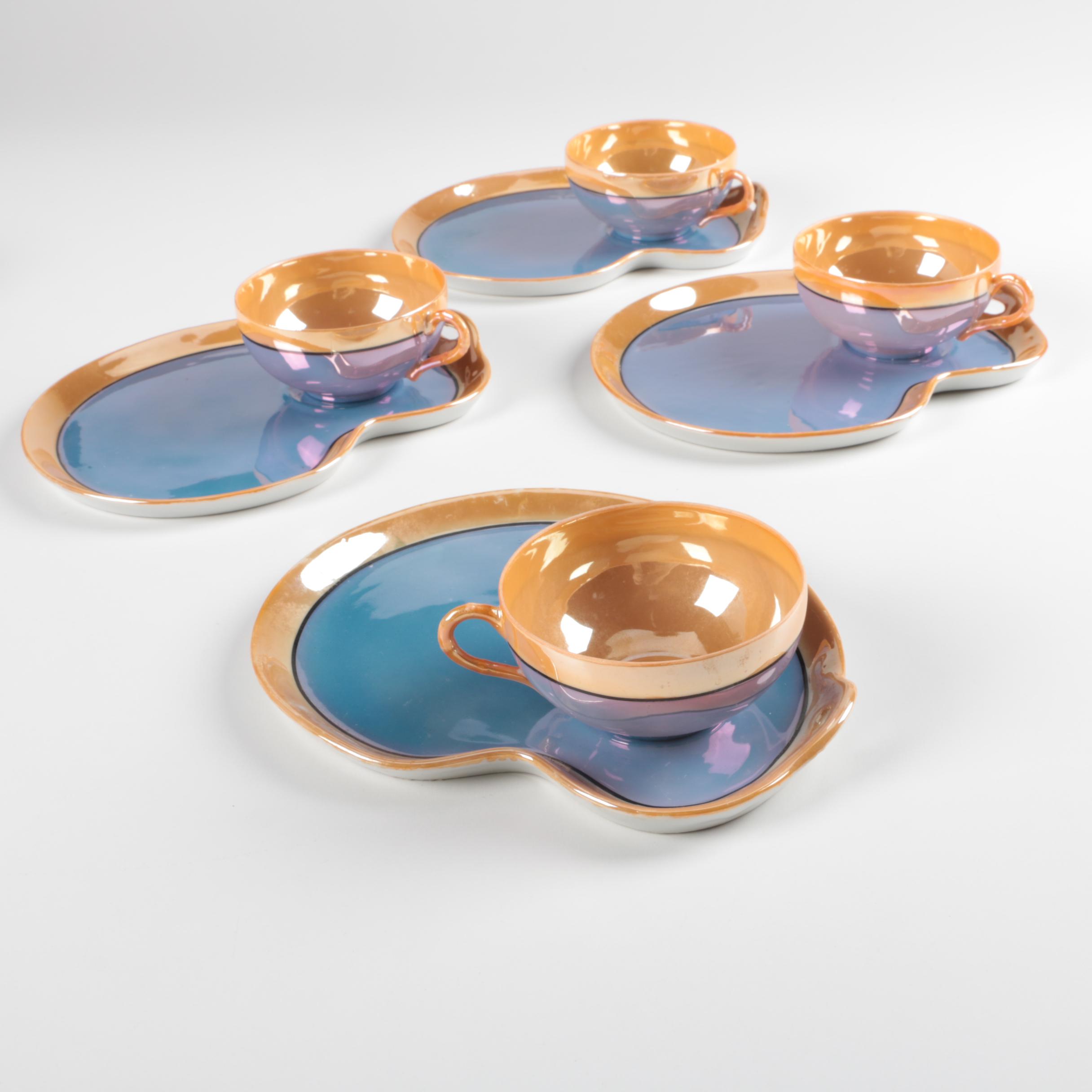 Vintage Phoenix China Lusterware Tea Service