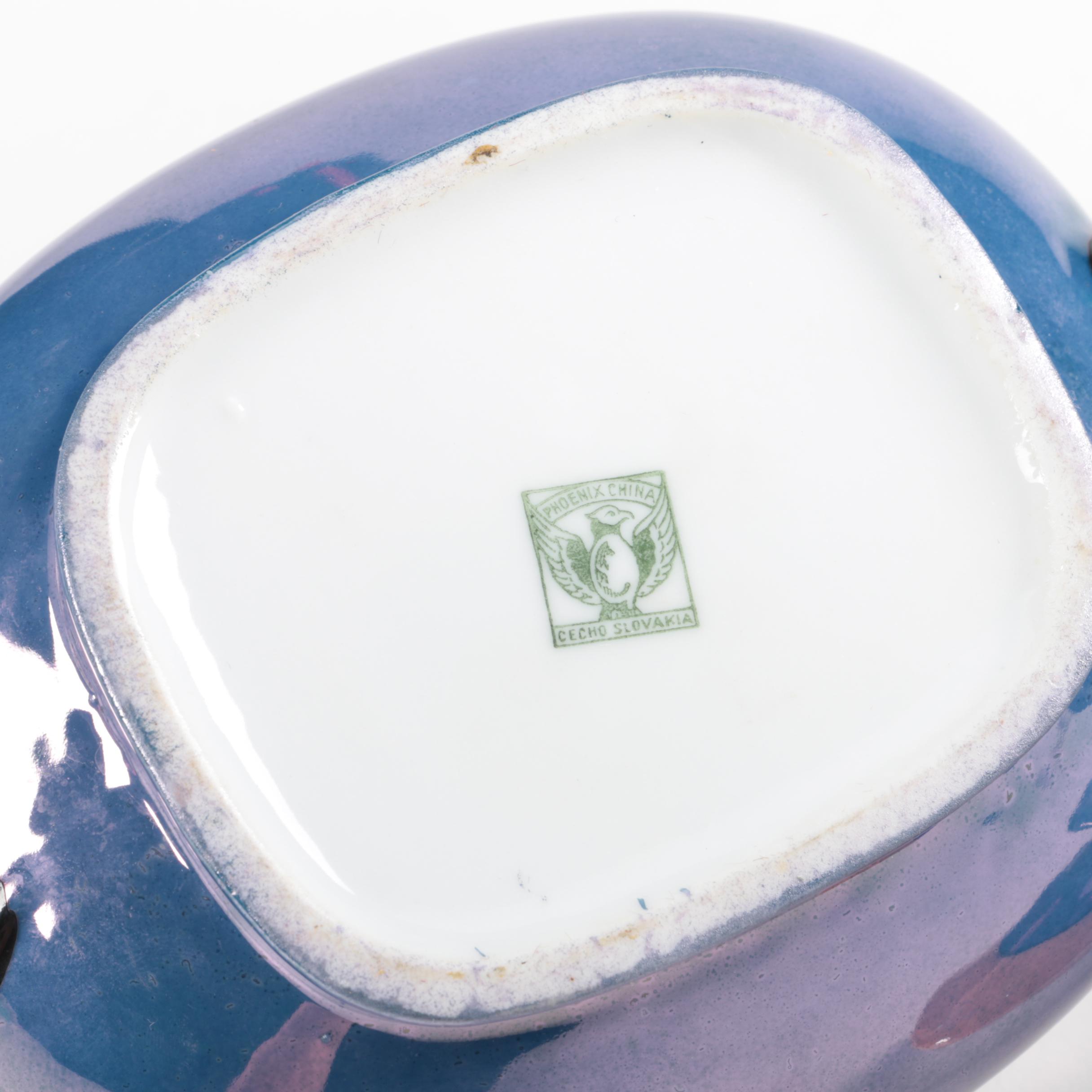 Vintage Phoenix China Lusterware Tea Service