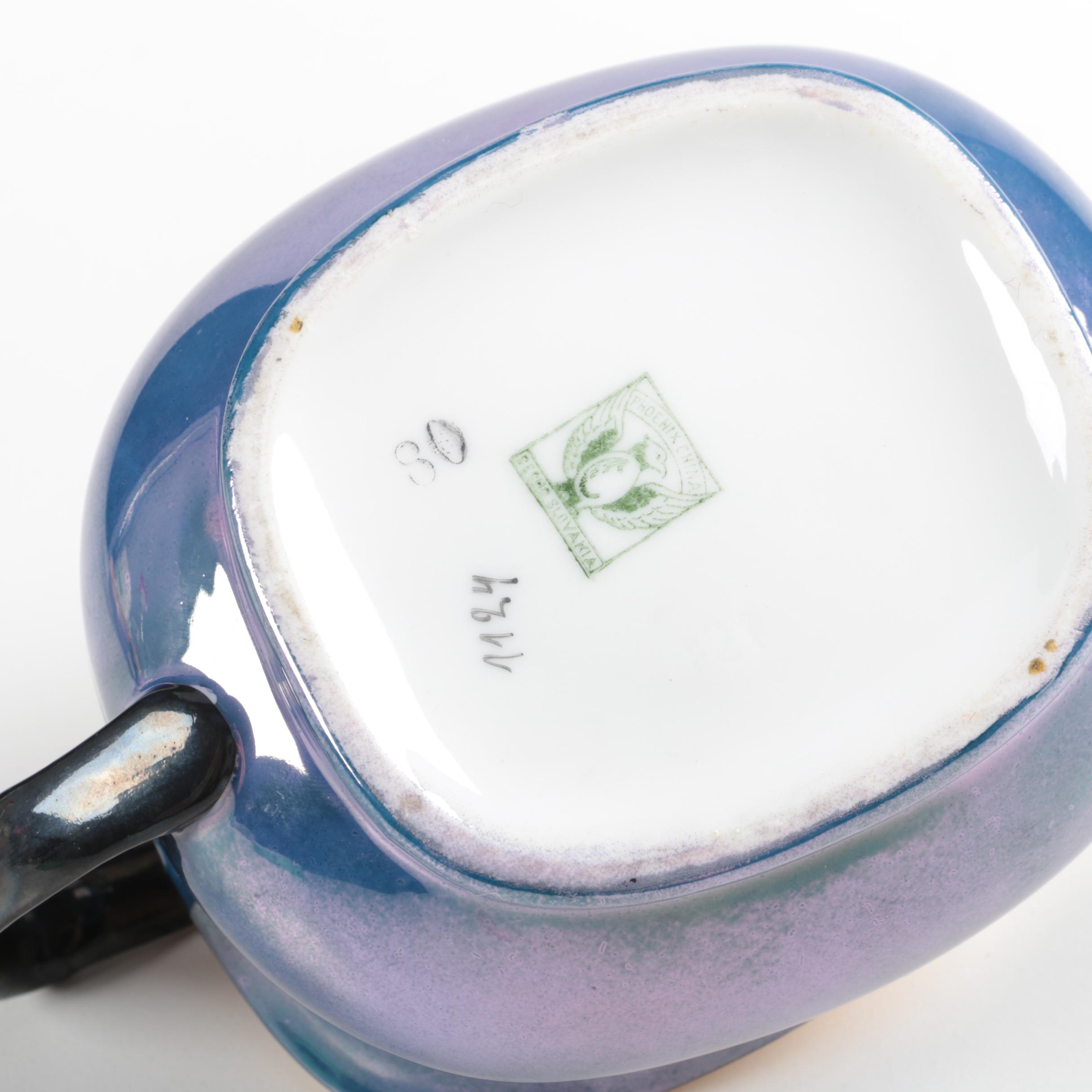 Vintage Phoenix China Lusterware Tea Service