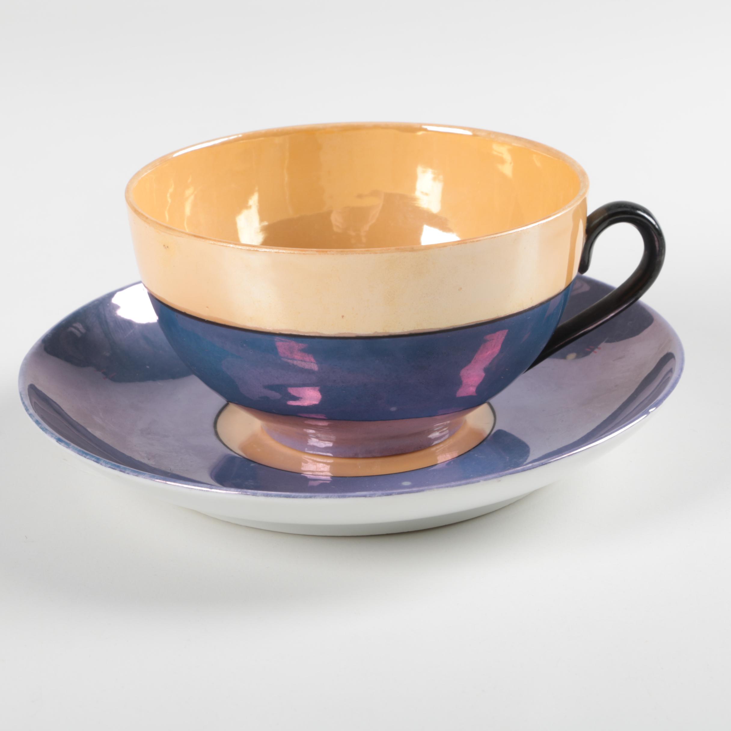 Vintage Phoenix China Lusterware Tea Service