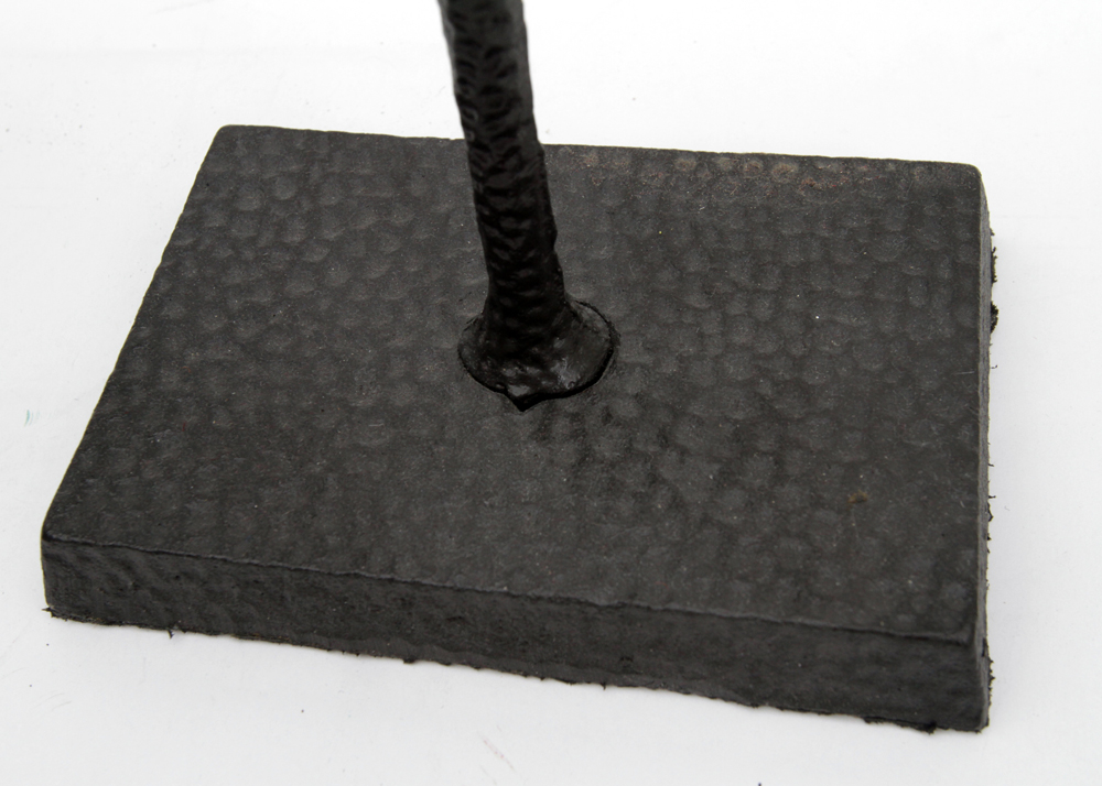 Hammered Metal Candle Holder