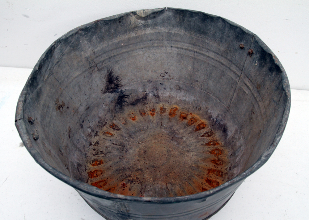 Vintage Galvanized Steel Tubs
